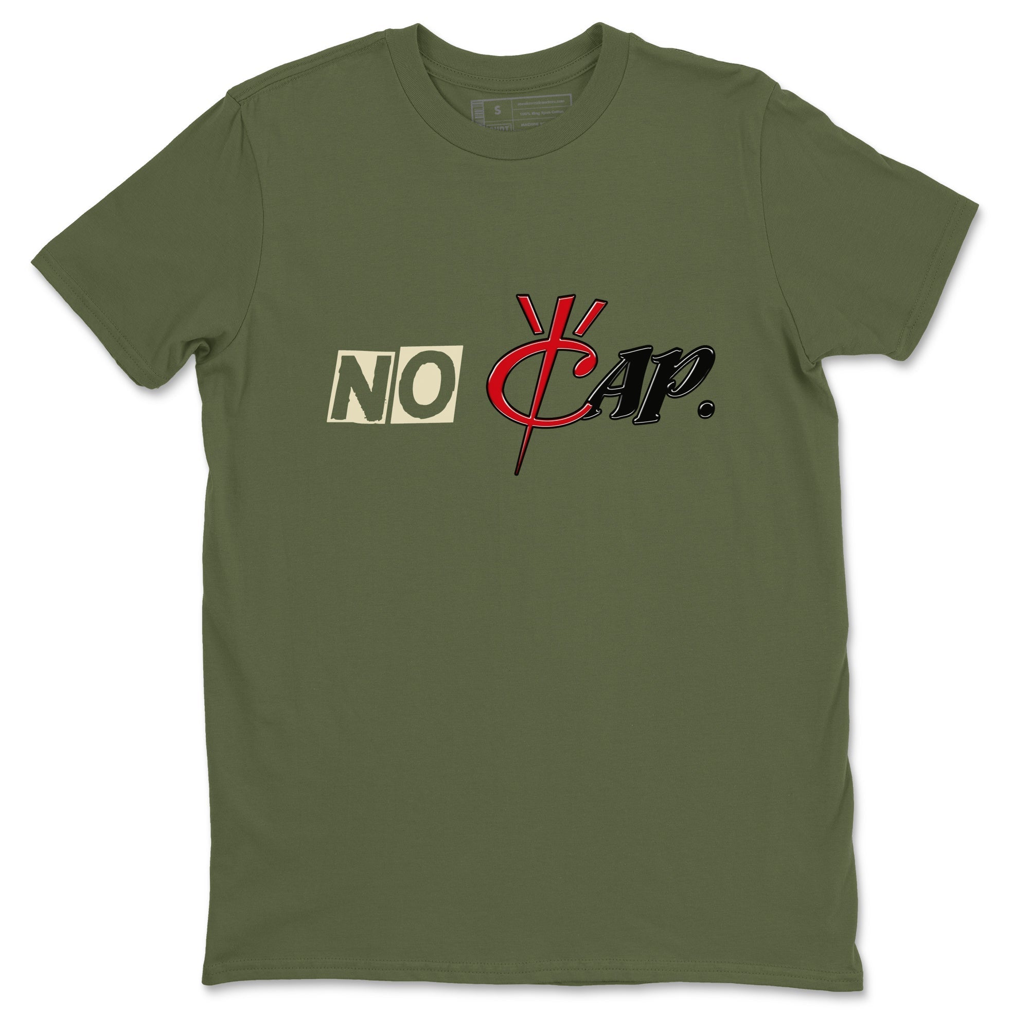 No Cap snkmatch Tees - Air Jordan 1 Travis Scott Medium Olive