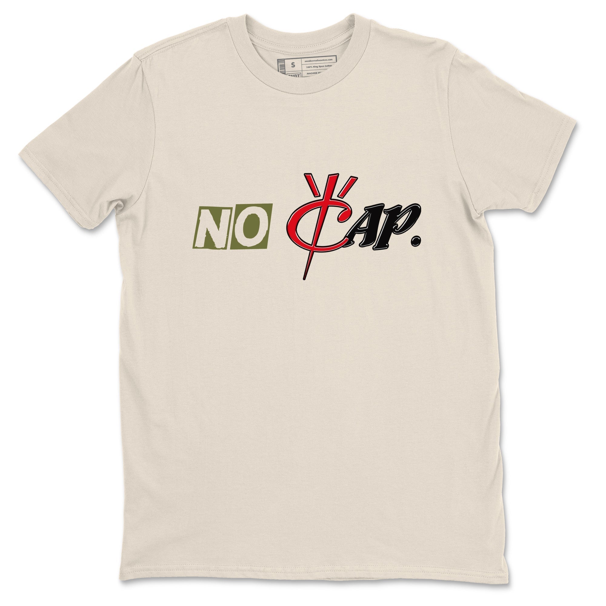 No Cap snkmatch Tees - Air Jordan 1 Travis Scott Medium Olive