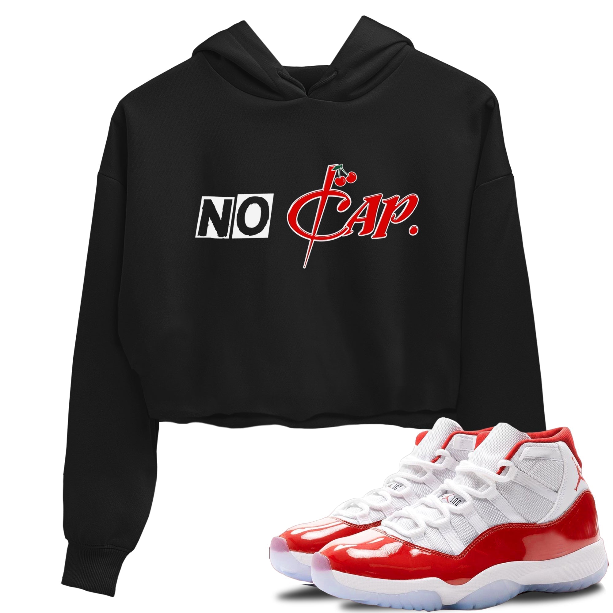 No Cap snkmatch Women's Top - Air Jordan 11 Cherry