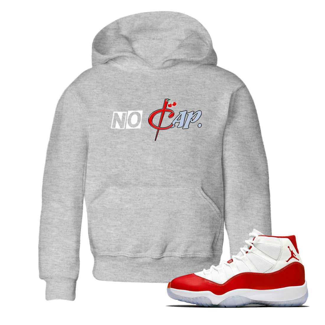 No Cap snkmatch Tees Kids - Air Jordan 11 Cherry