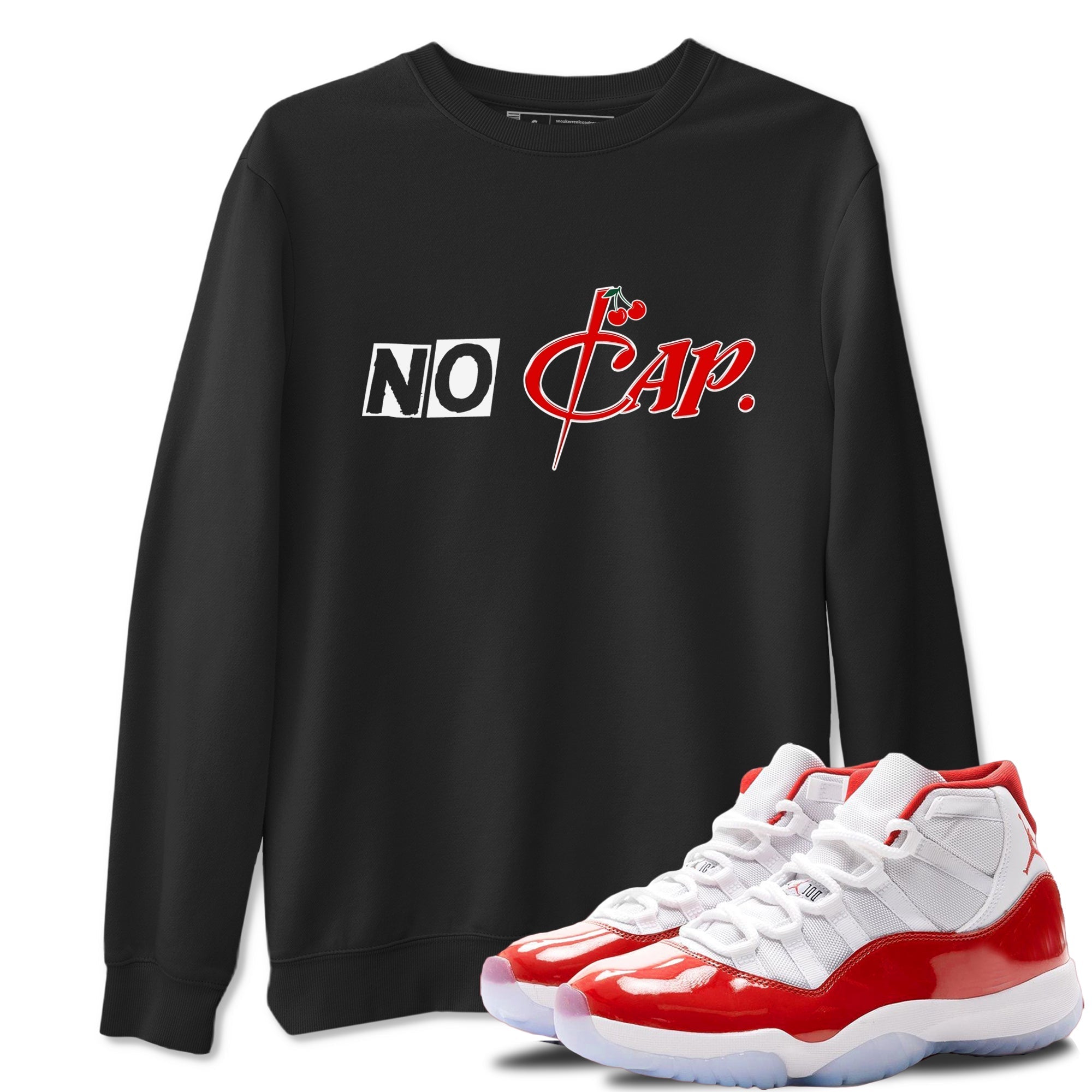No Cap snkmatch Tees - Air Jordan 11 Cherry