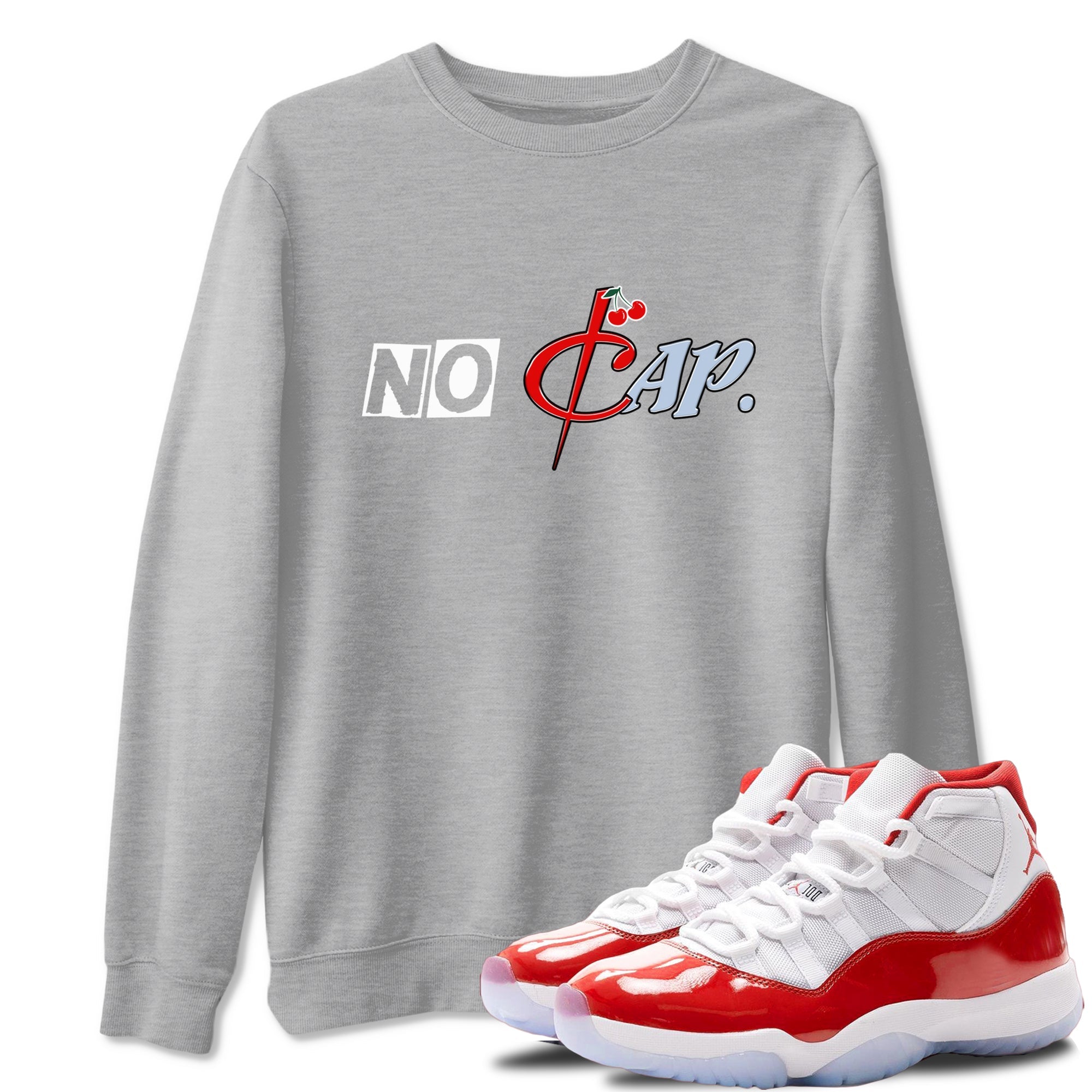No Cap snkmatch Tees - Air Jordan 11 Cherry