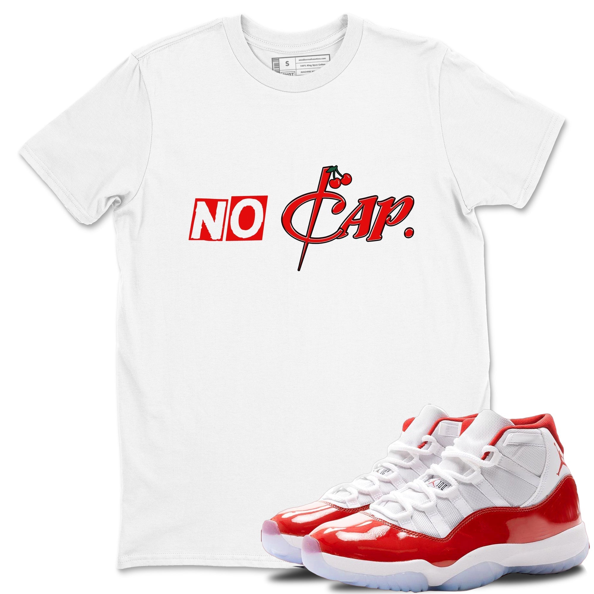 No Cap snkmatch Tees - Air Jordan 11 Cherry