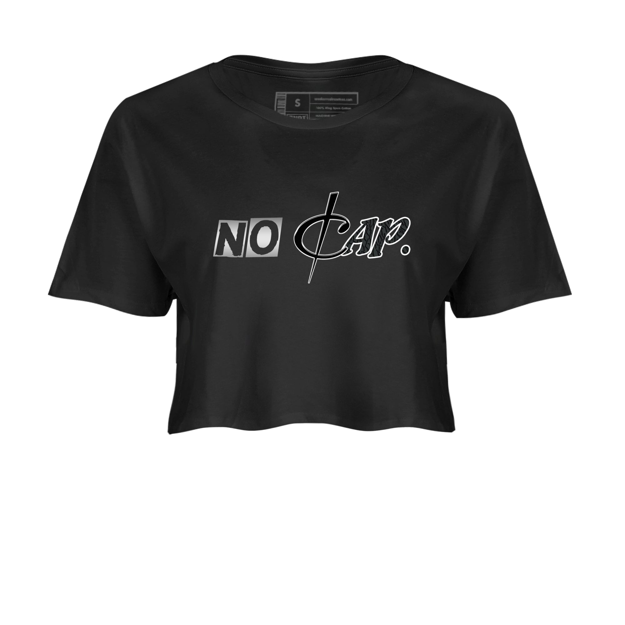 No Cap snkmatch Women's Top - Air Jordan 3 Black Cat