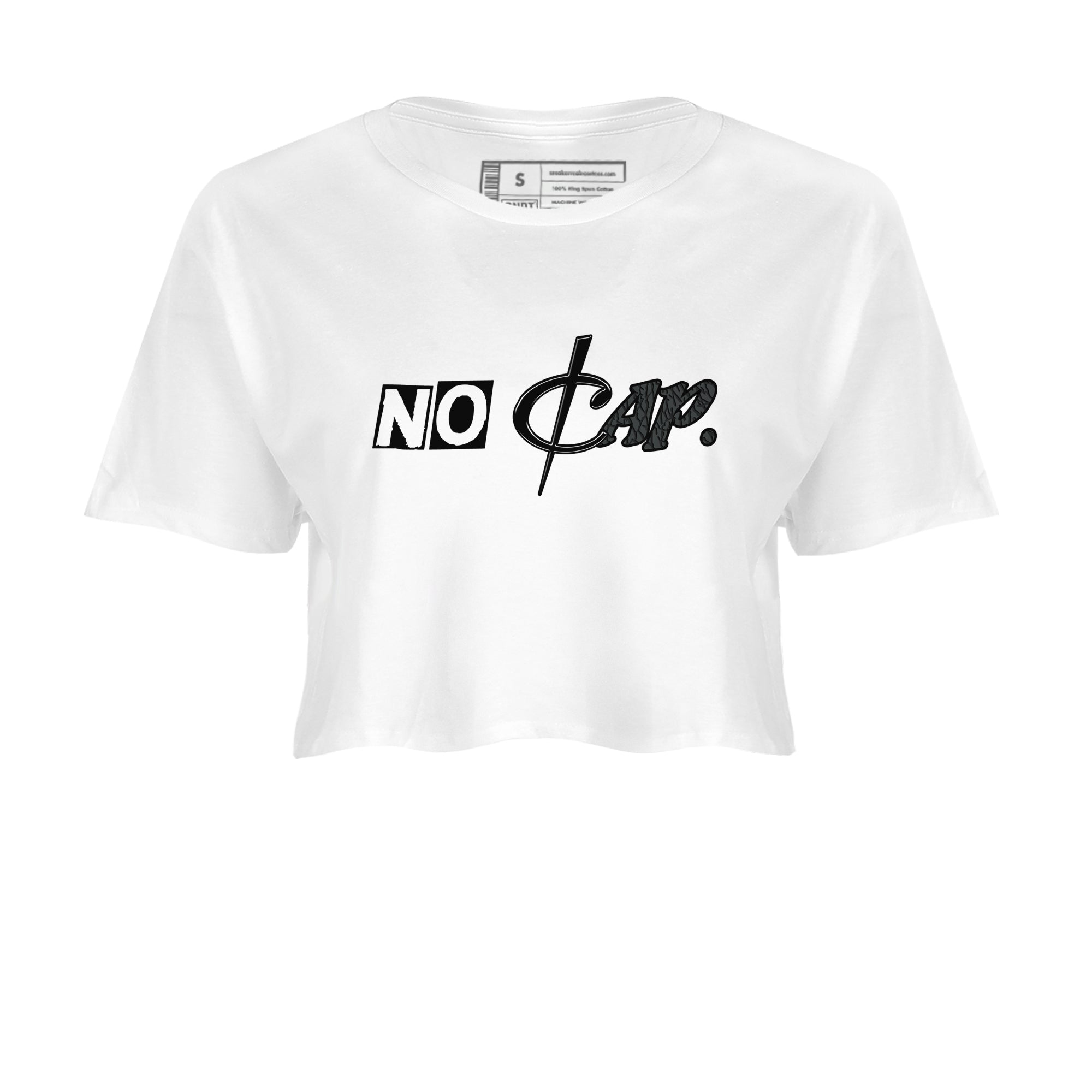 No Cap snkmatch Women's Top - Air Jordan 3 Black Cat
