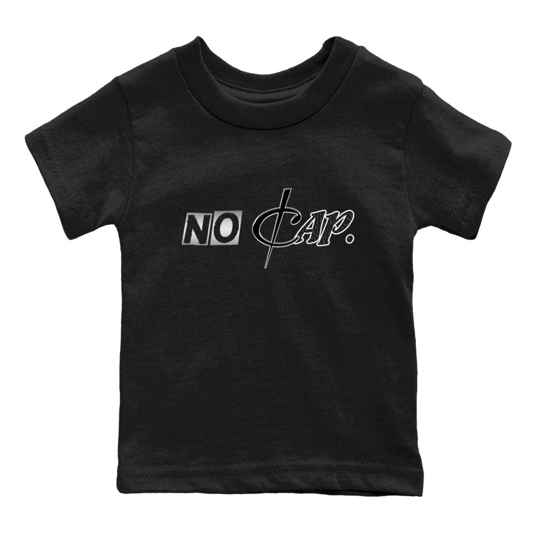 No Cap snkmatch Tees Kids - Air Jordan 3 Black Cat
