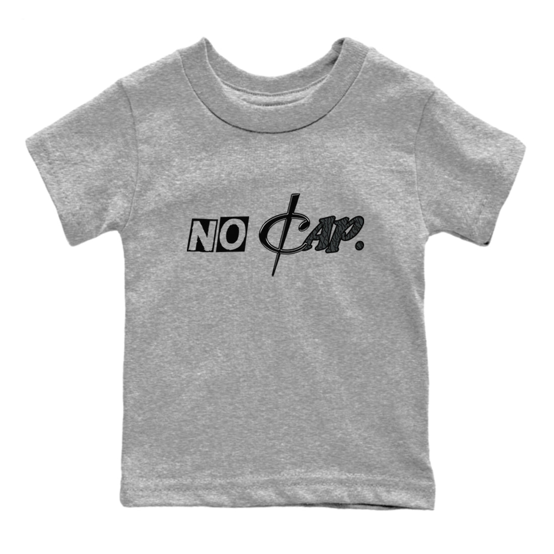 No Cap snkmatch Tees Kids - Air Jordan 3 Black Cat