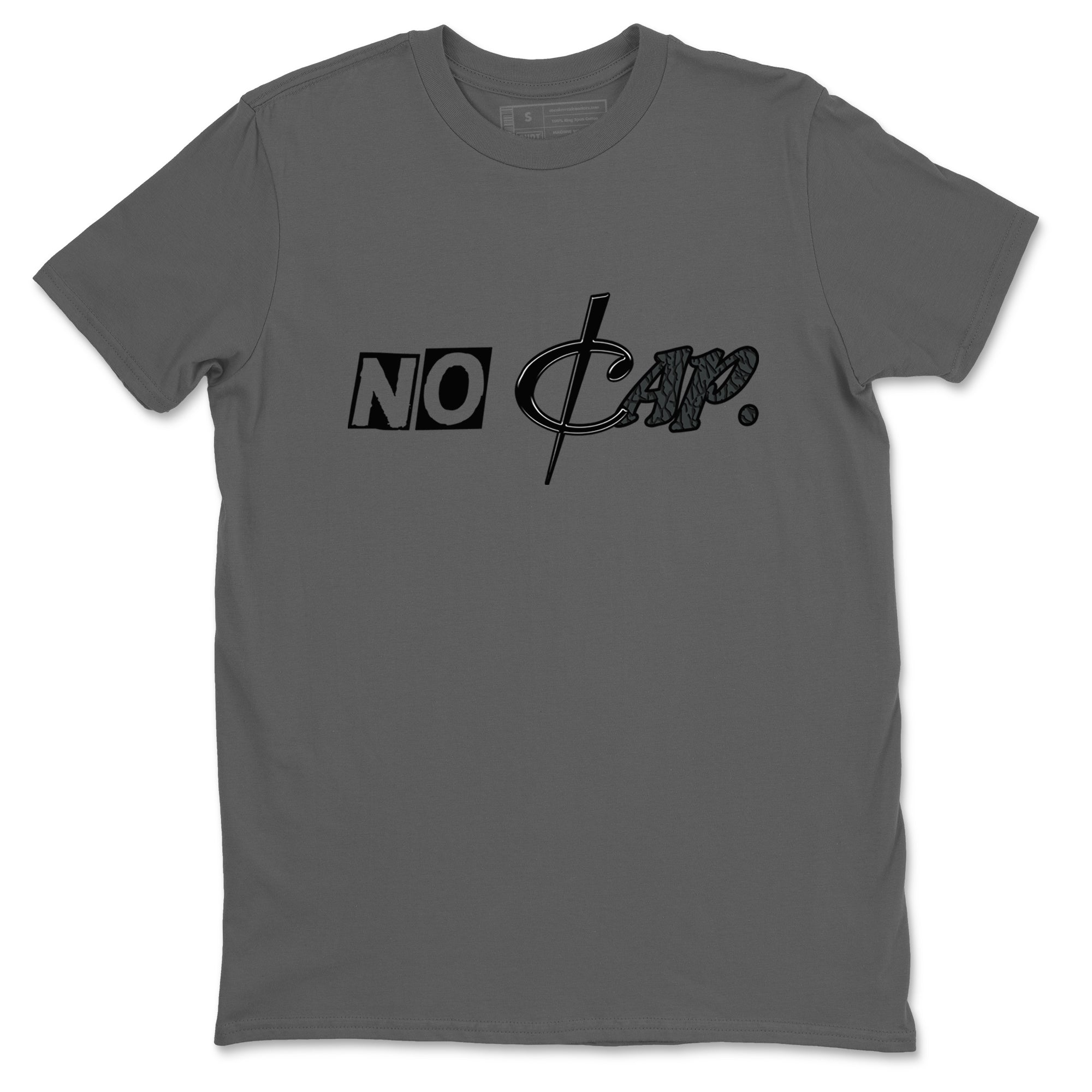 No Cap snkmatch Tees - Air Jordan 3 Black Cat