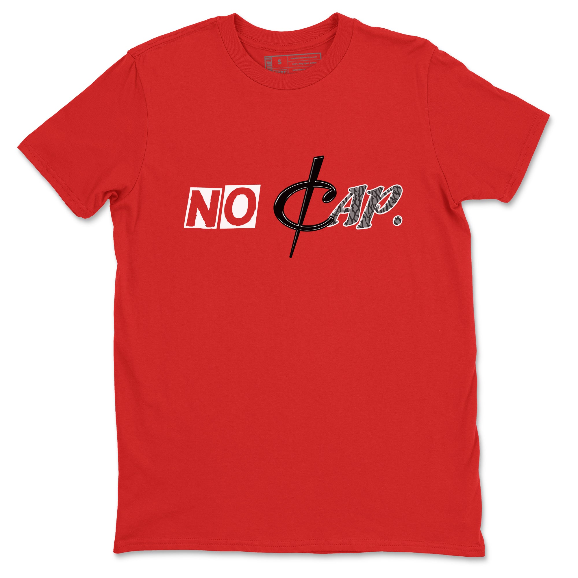 No Cap snkmatch Tees - Air Jordan 3 Black Cement