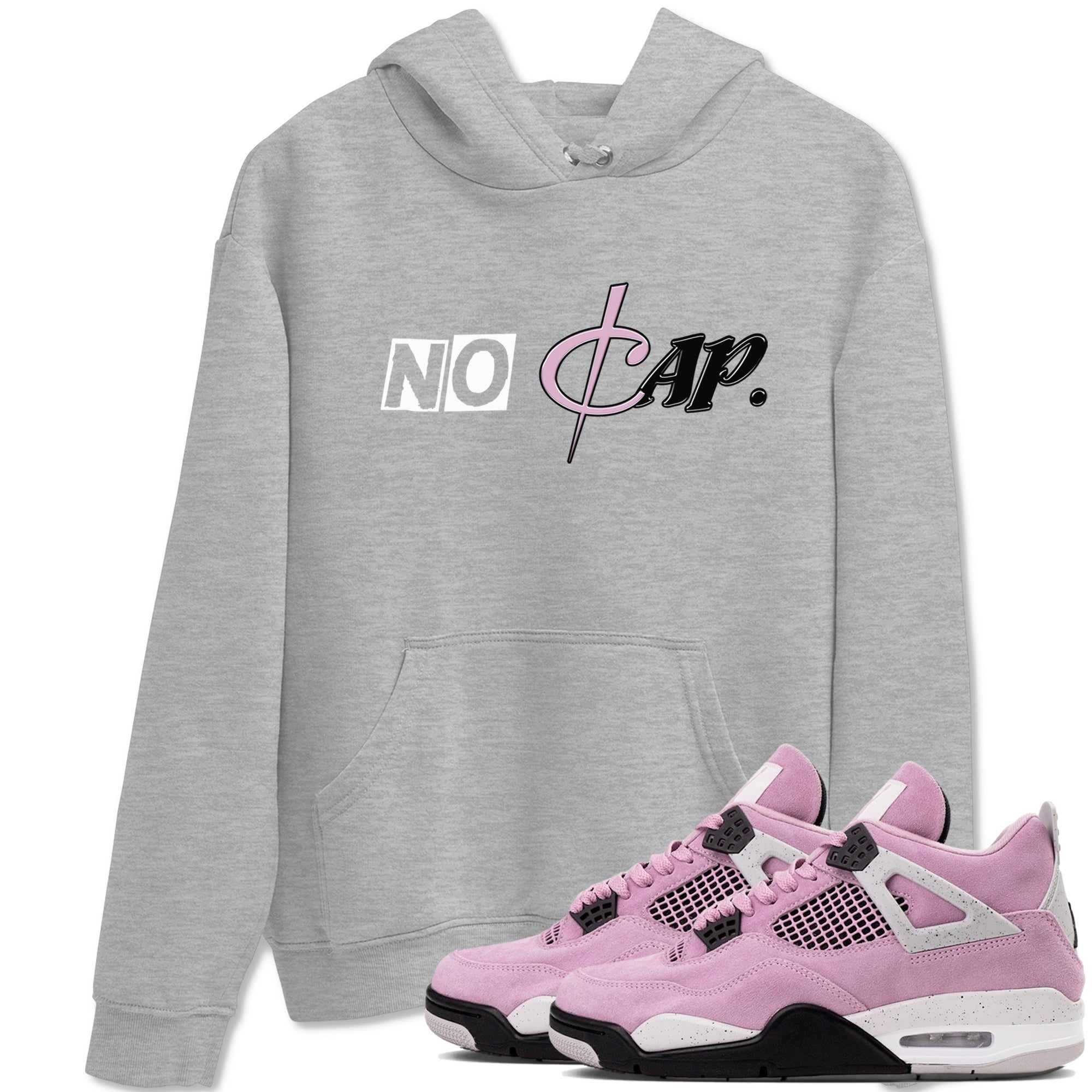 No Cap snkmatch Tees - Air Jordan 4 Orchid