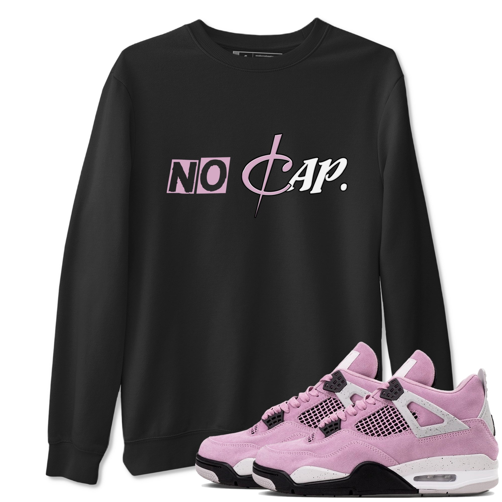 No Cap snkmatch Tees - Air Jordan 4 Orchid