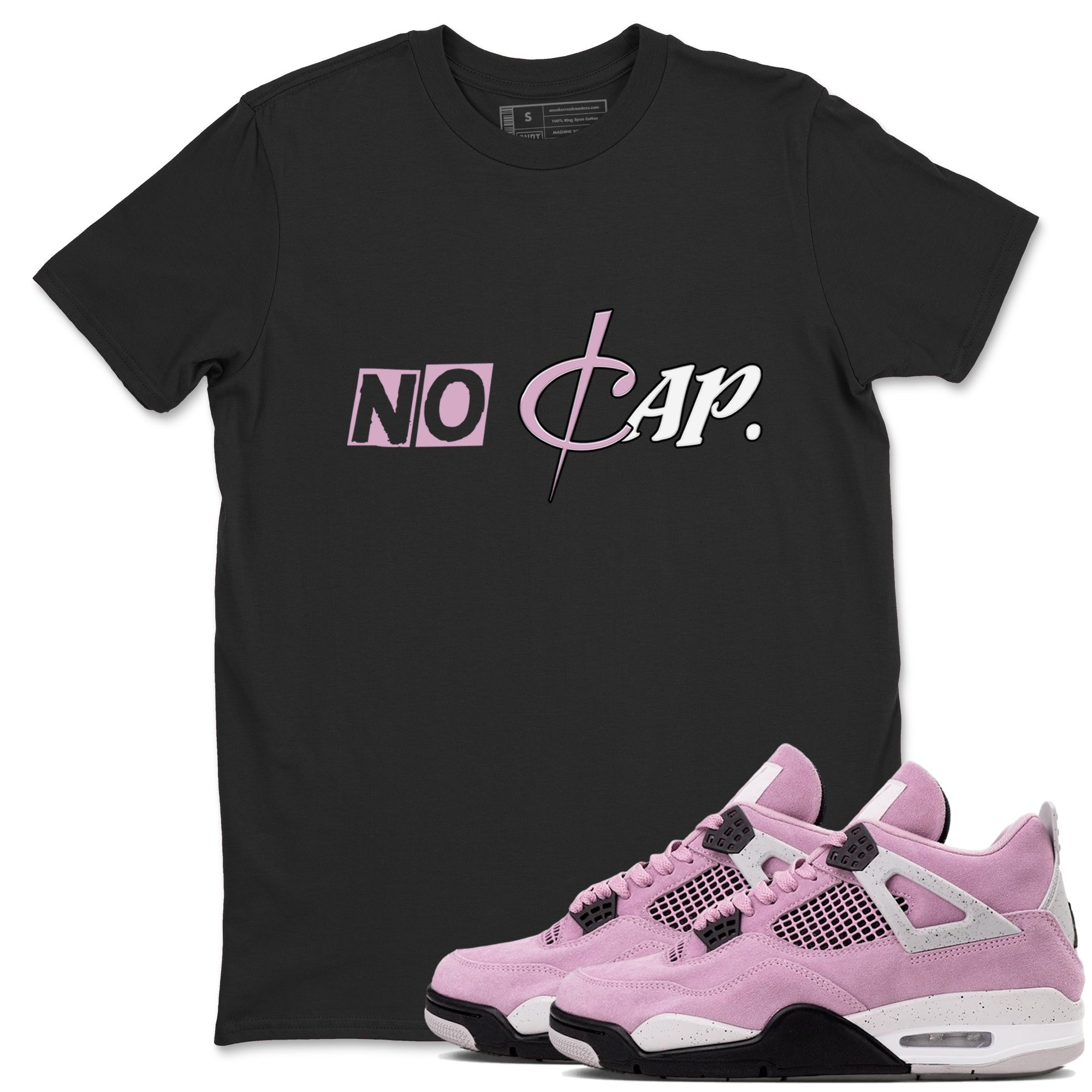 No Cap snkmatch Tees - Air Jordan 4 Orchid