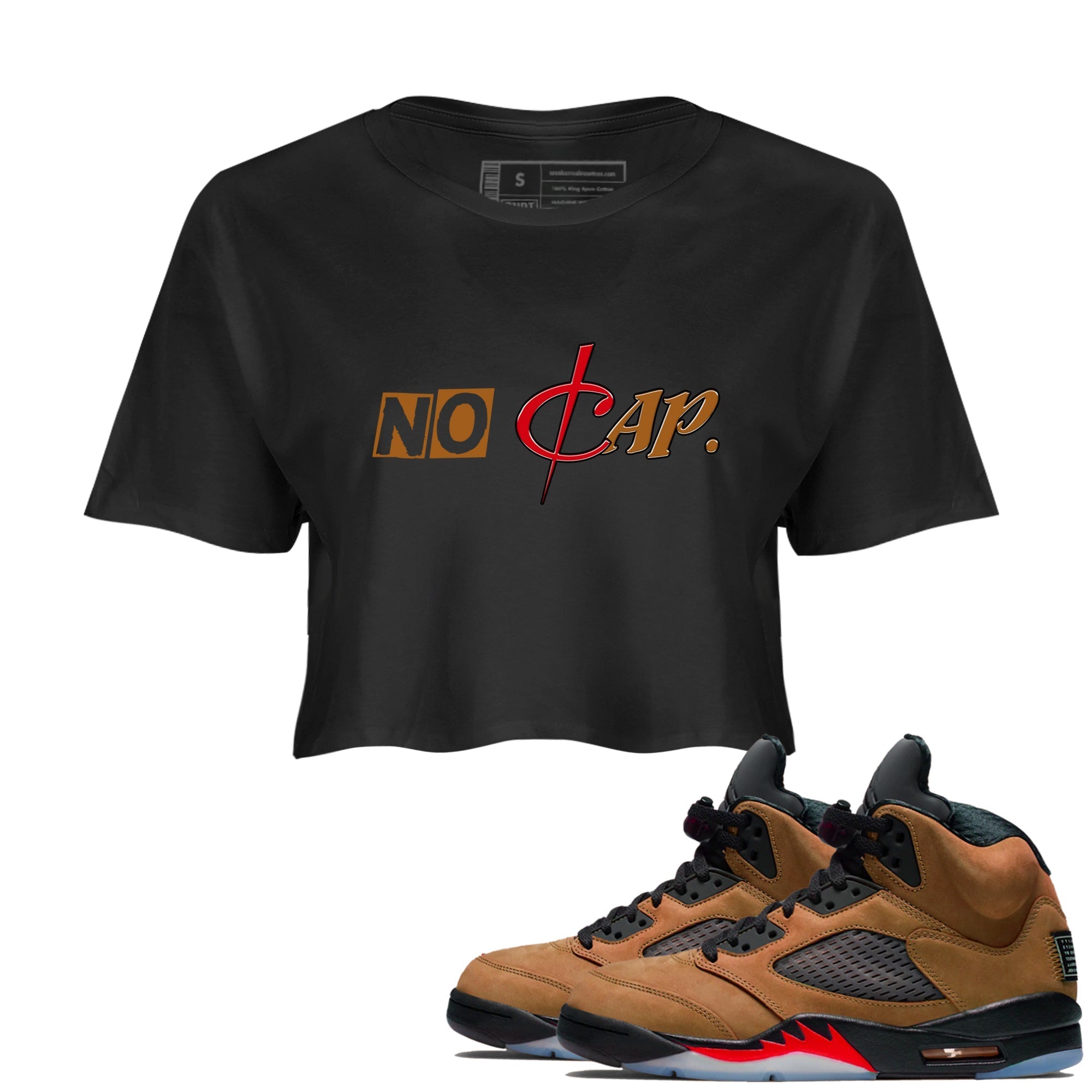 No Cap snkmatch Women's Top - Air Jordan 5 Archaeo Brown