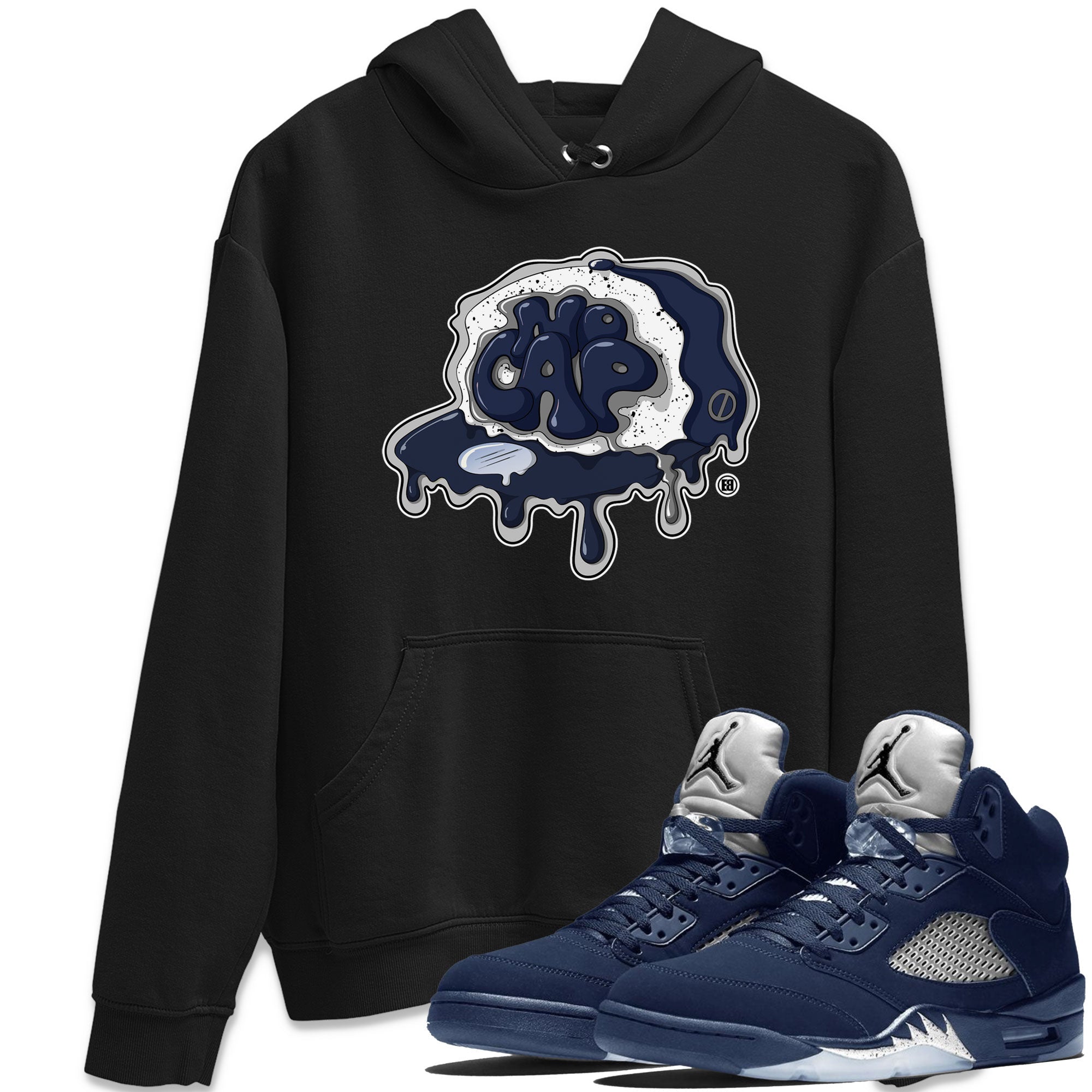 No Cap snkmatch Tee - Air Jordan 5 Georgetown