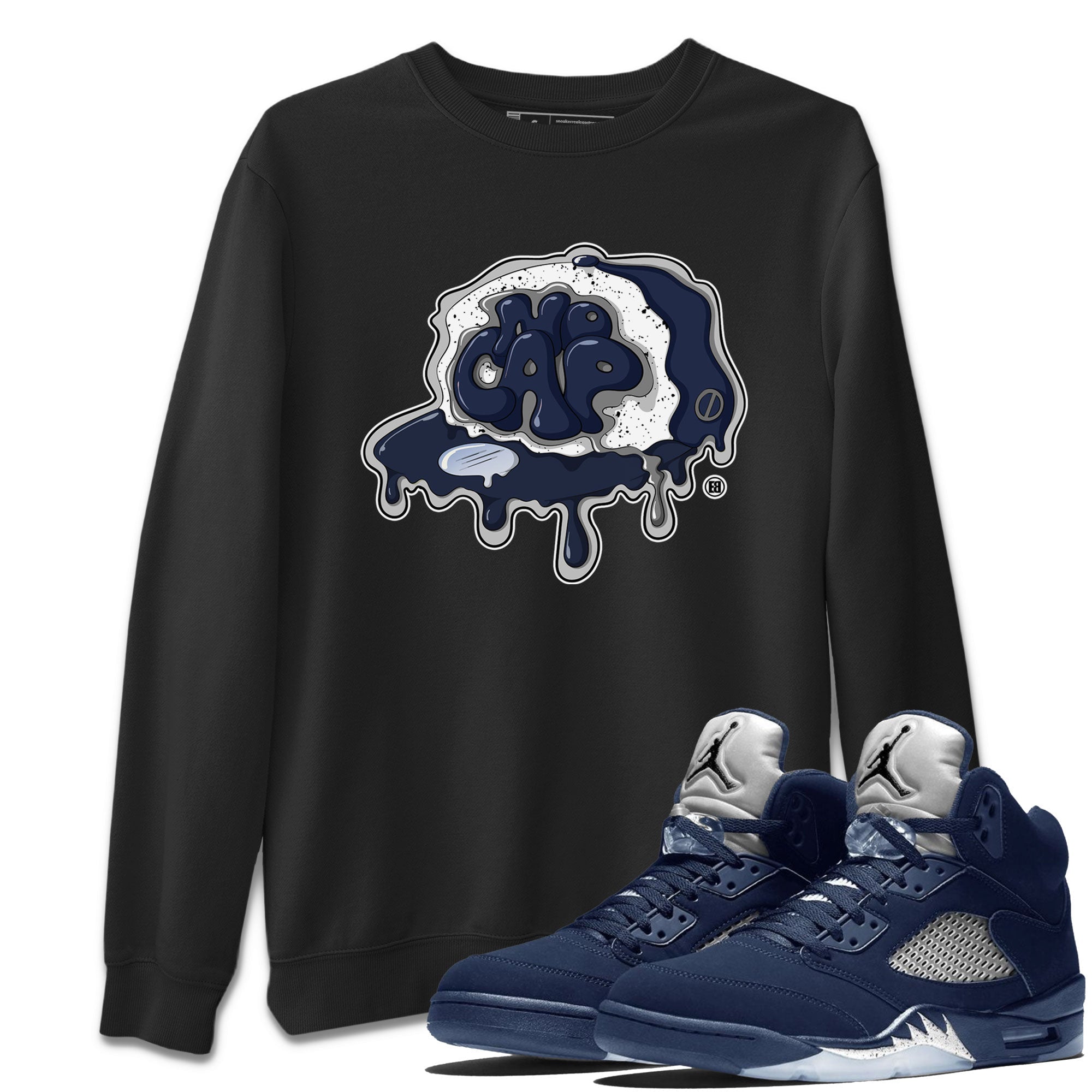 No Cap snkmatch Tee - Air Jordan 5 Georgetown
