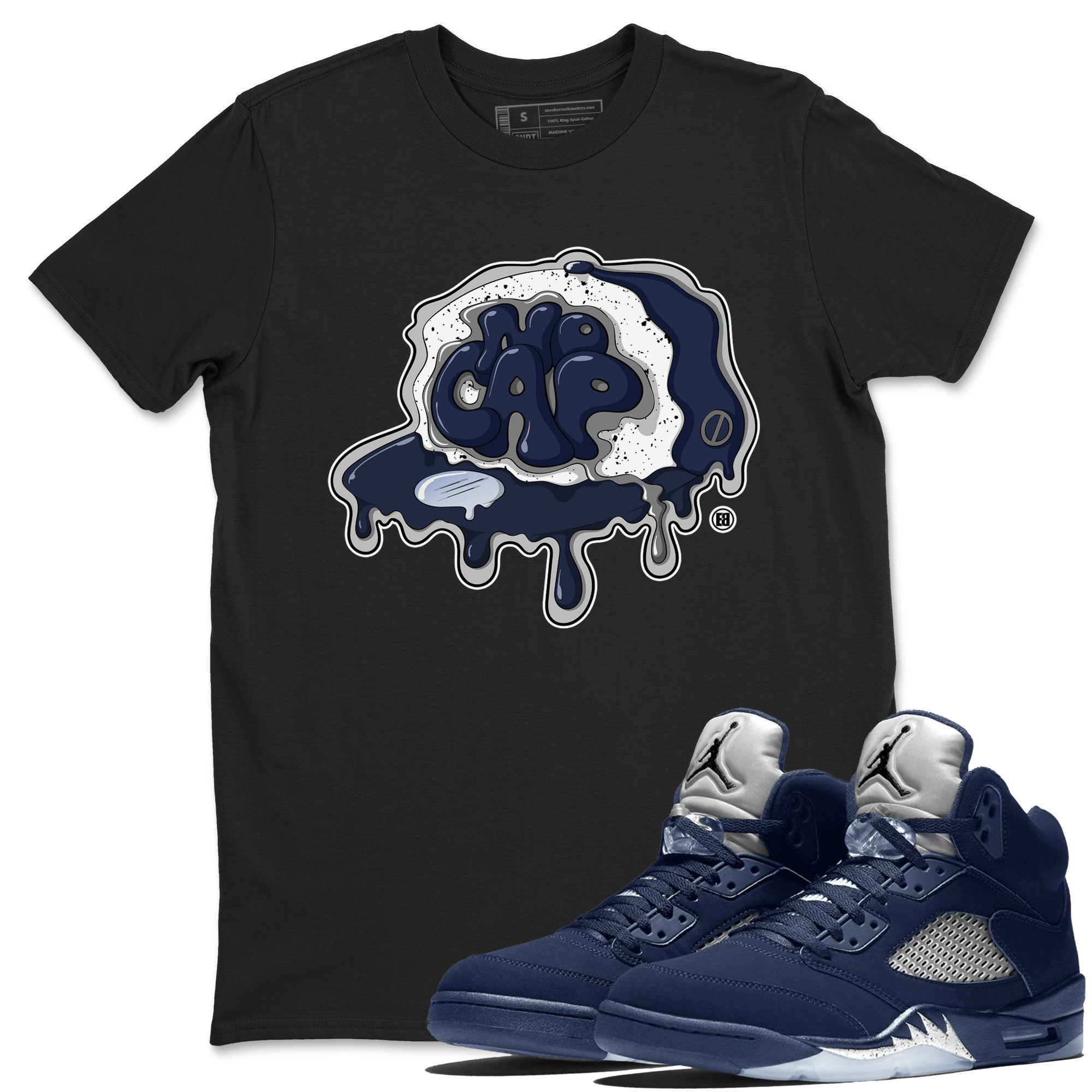 No Cap snkmatch Tee - Air Jordan 5 Georgetown