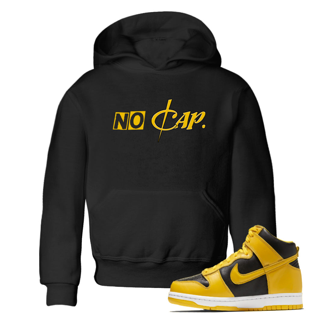 No Cap snkmatch Tees Kids - Dunk High Pollen