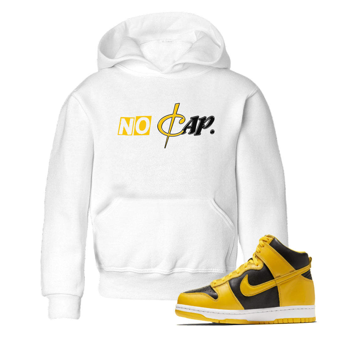 No Cap snkmatch Tees Kids - Dunk High Pollen