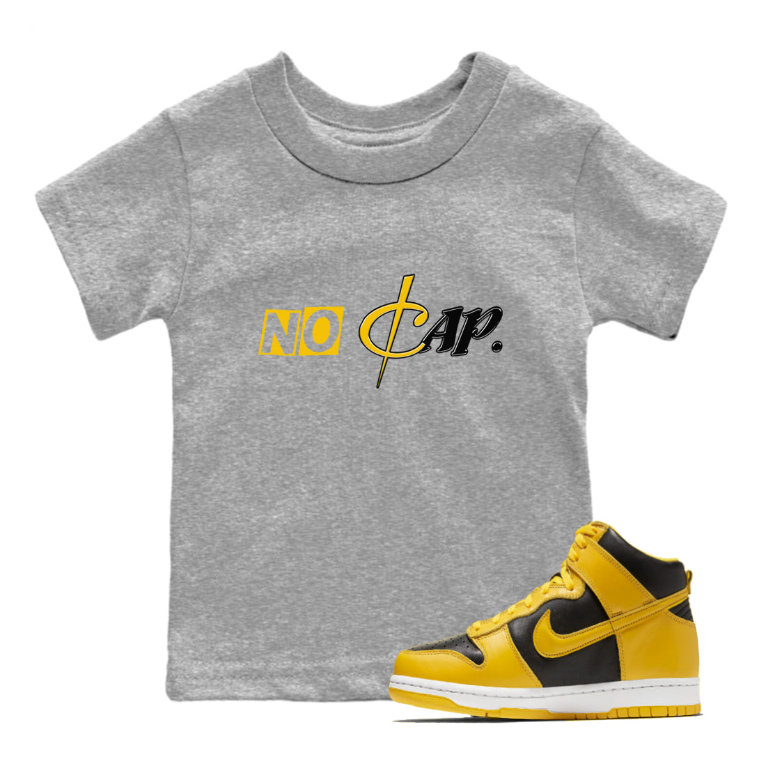 No Cap snkmatch Tees Kids - Dunk High Pollen