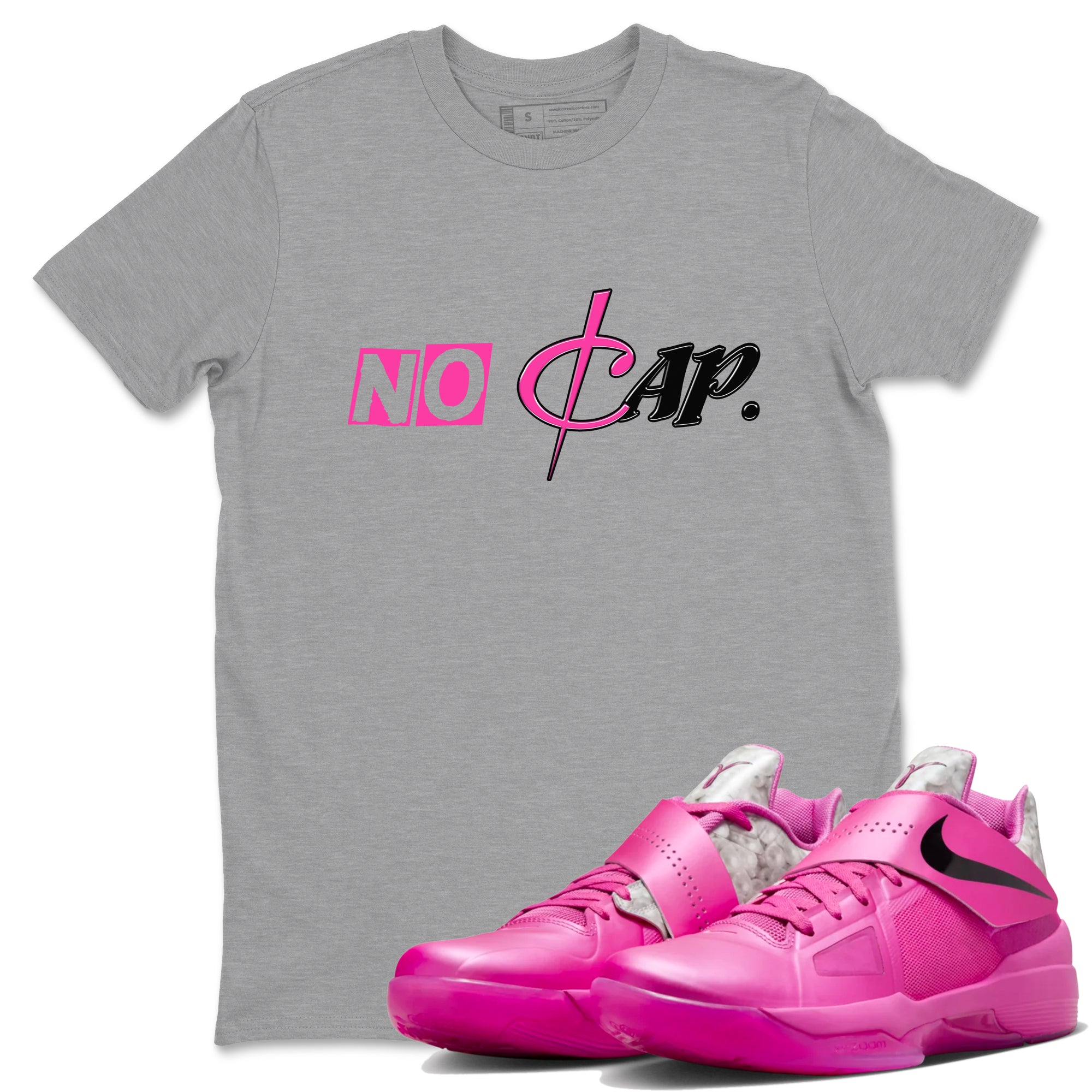 No Cap snkmatch Tees - Nike KD 4 Aunt Pearl