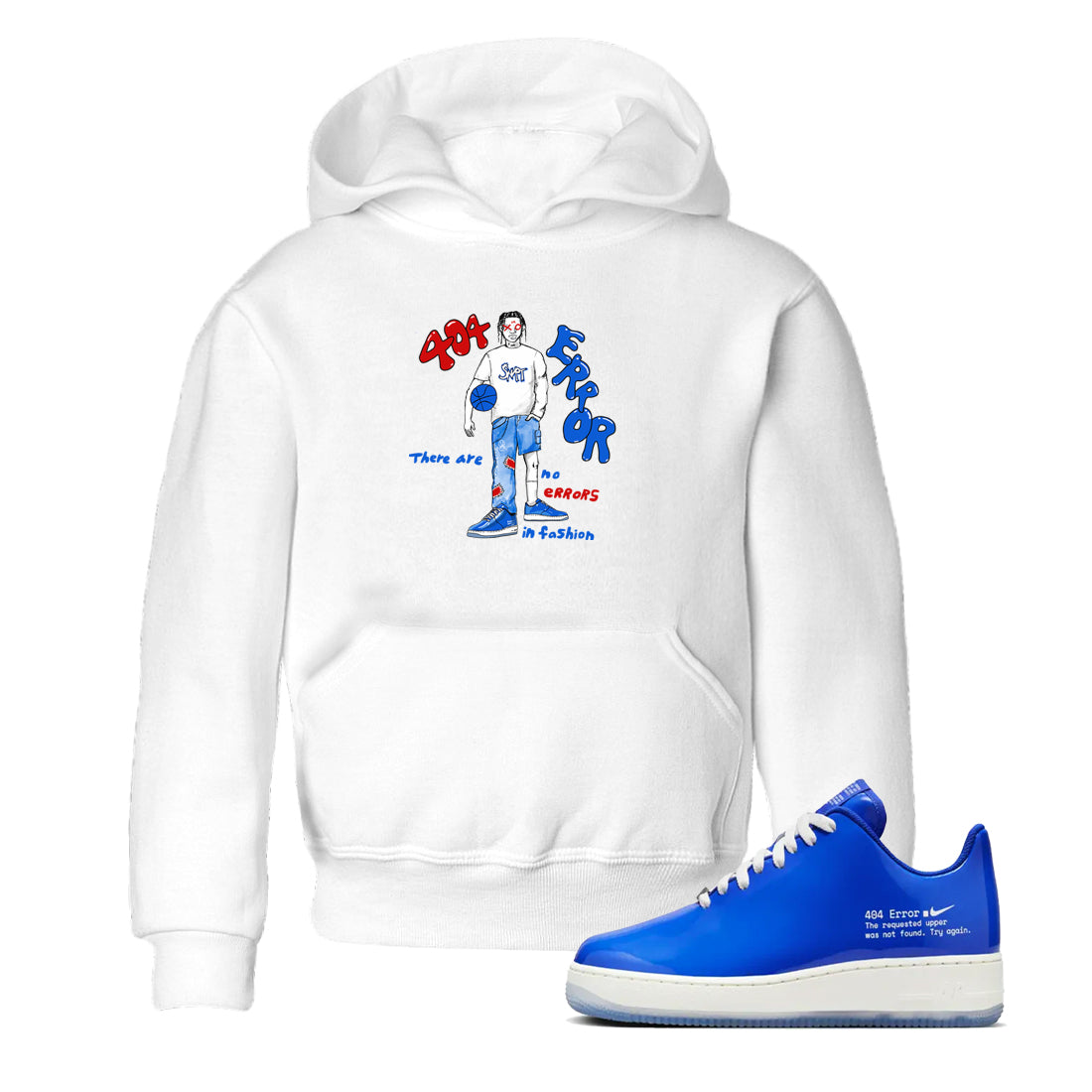 No Errors In Fashion snkmatch Tees Kids - Air Force 1 404 Error
