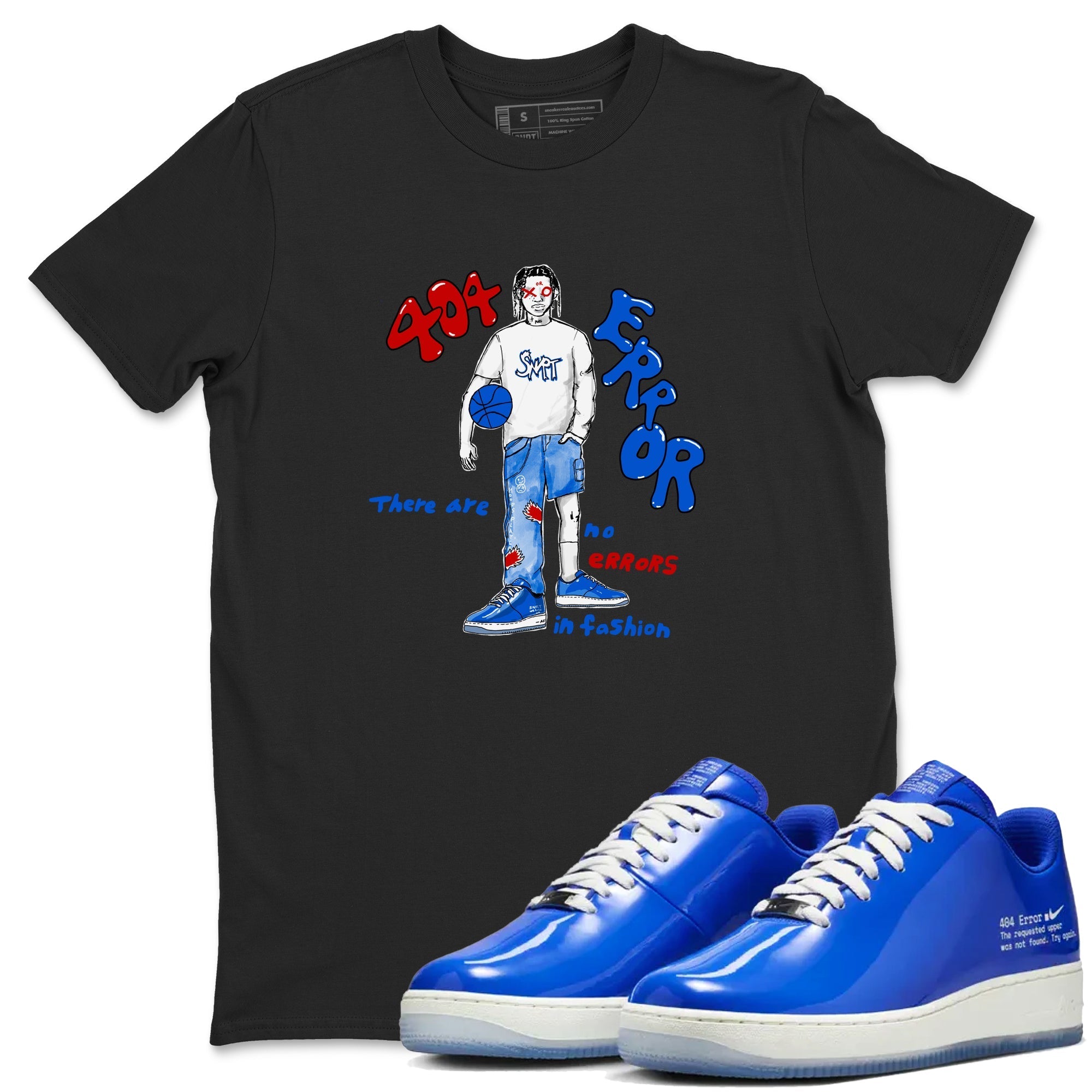 No Errors In Fashion snkmatch Tees - Air Force 1 404 Error