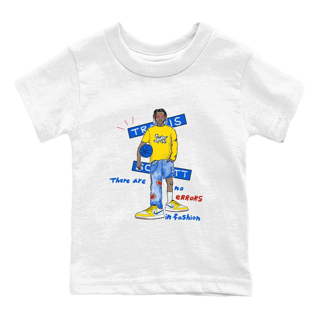 No Errors In Fashion snkmatch Tees Kids - Air Jordan 1 Travis Scott Canary