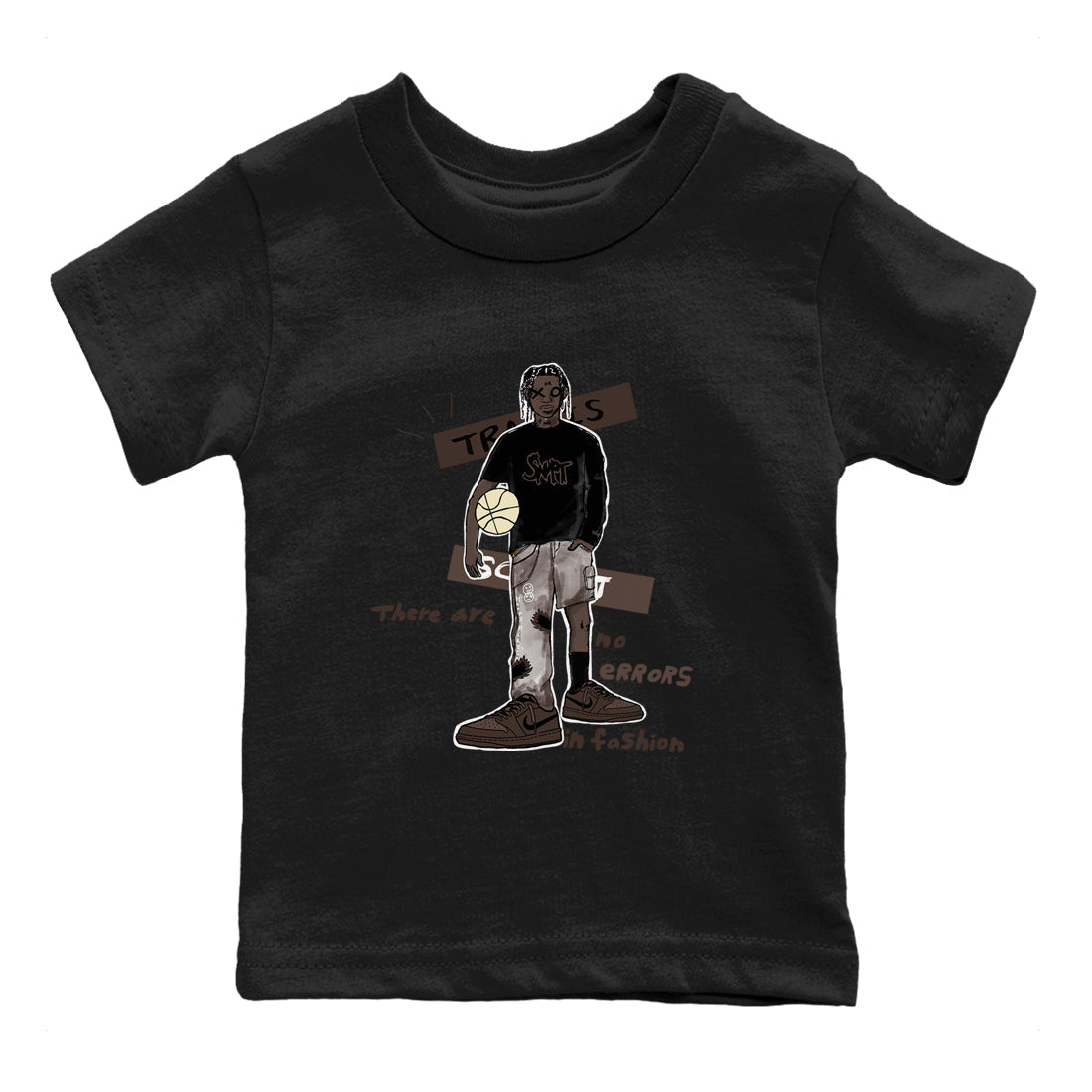 No Errors In Fashion snkmatch Tees Kids - Air Jordan 1 Travis Scott Velvet Brown