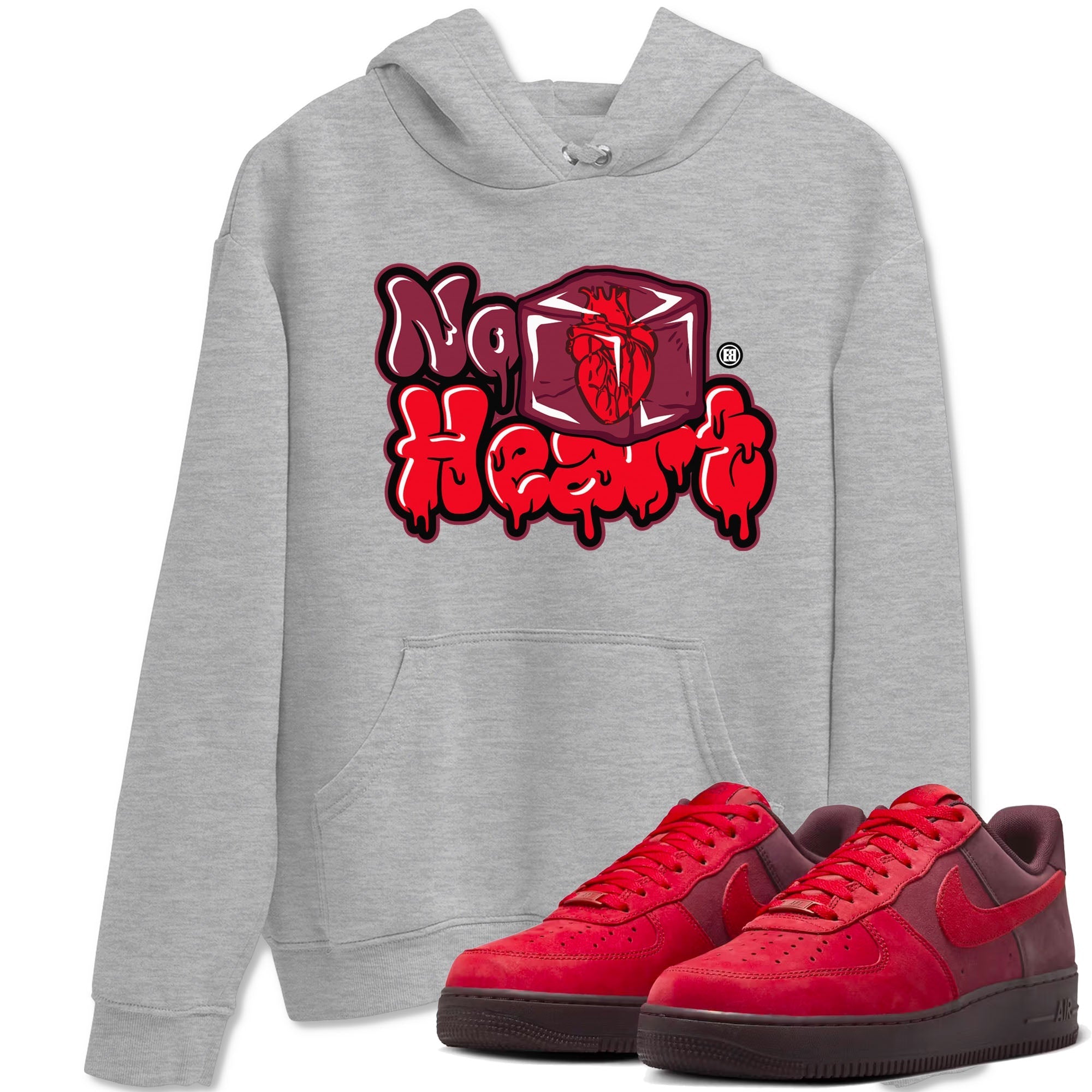 No Hearts snkmatch Tees - Air Force 1 Layers Of Love