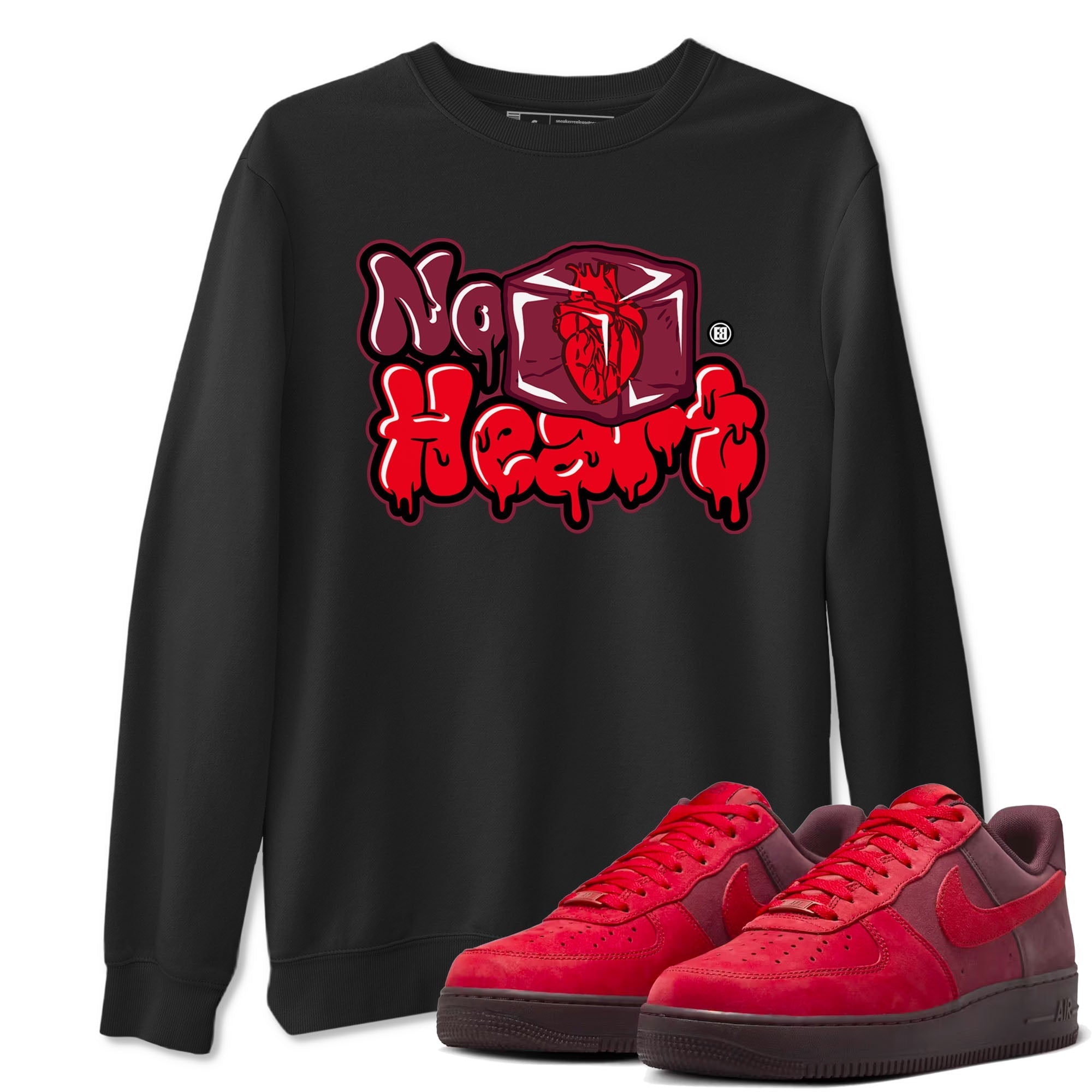 No Hearts snkmatch Tees - Air Force 1 Layers Of Love