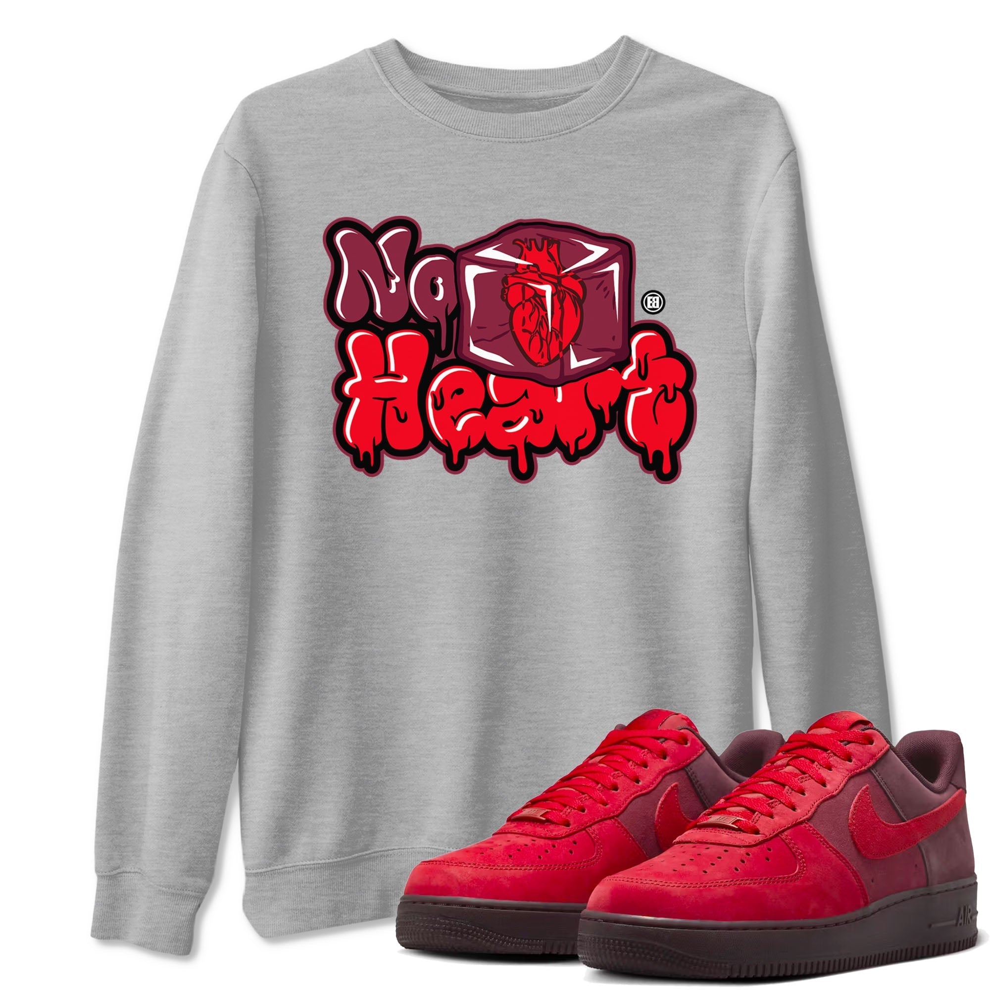 No Hearts snkmatch Tees - Air Force 1 Layers Of Love