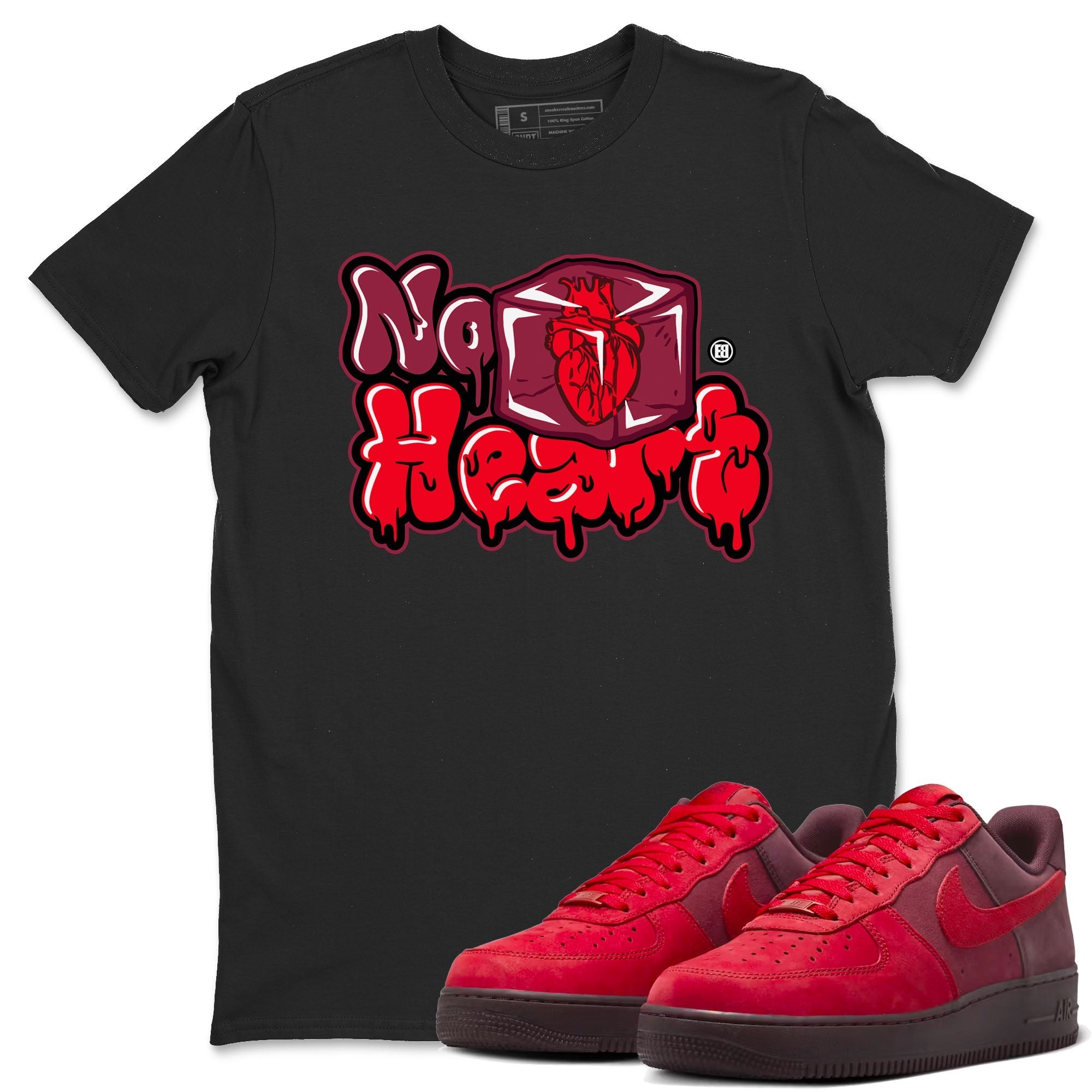 No Hearts snkmatch Tees - Air Force 1 Layers Of Love