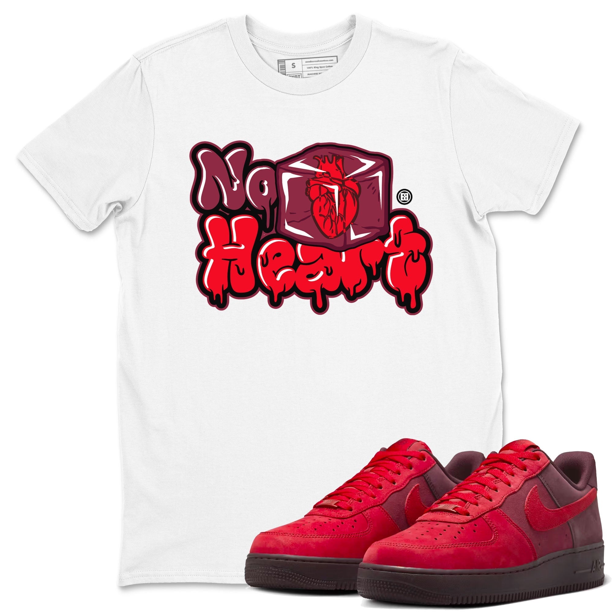 No Hearts snkmatch Tees - Air Force 1 Layers Of Love