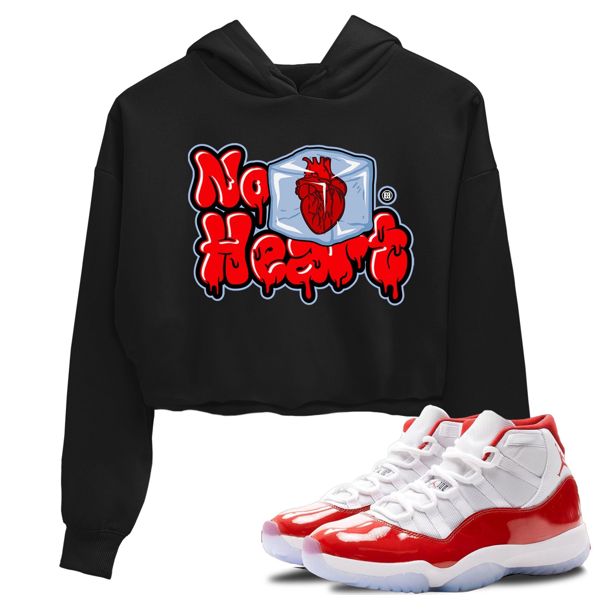No Hearts snkmatch Women's Top - Air Jordan 11 Cherry
