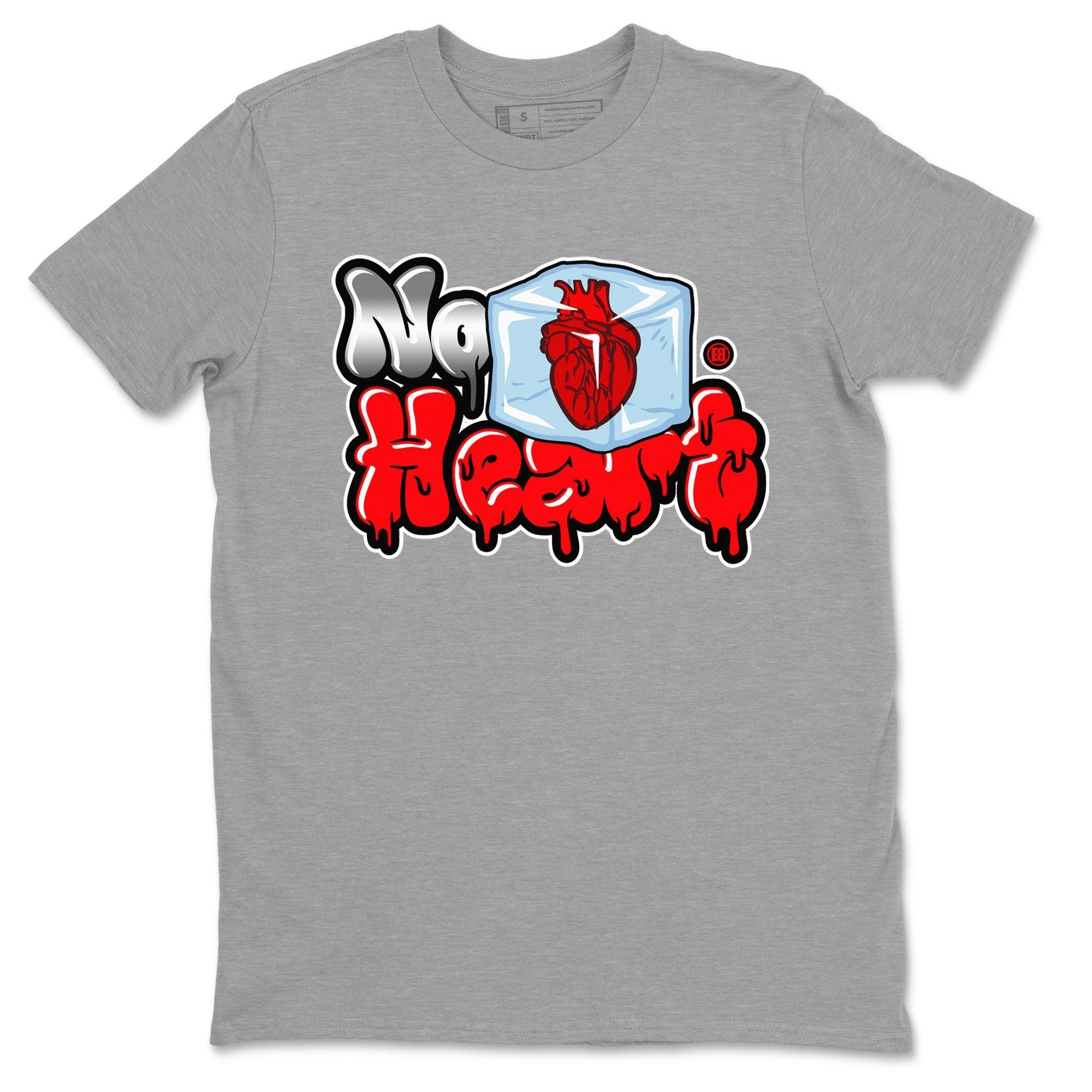 No Hearts snkmatch Tee - Air Jordan 12 Cherry
