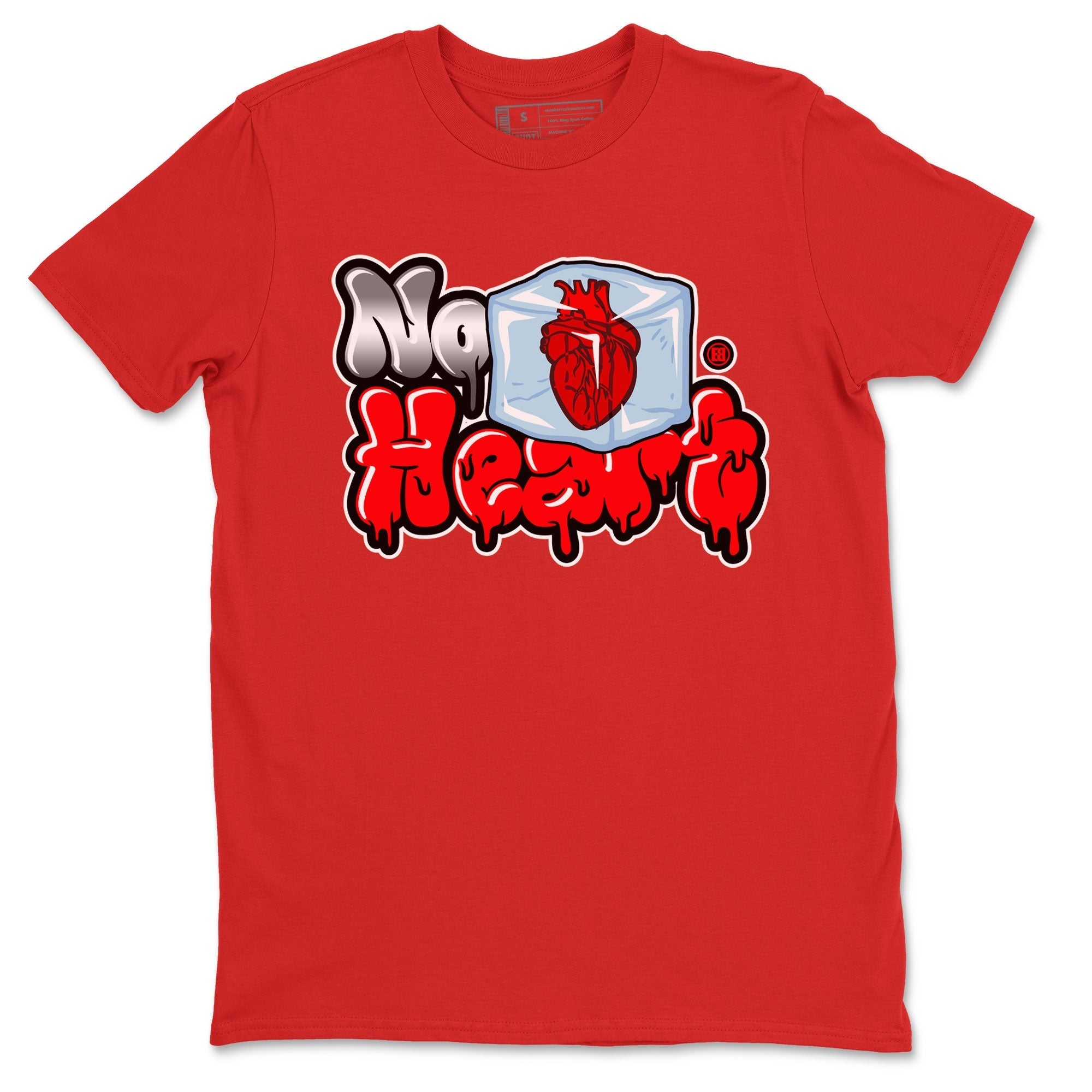 No Hearts snkmatch Tee - Air Jordan 12 Cherry