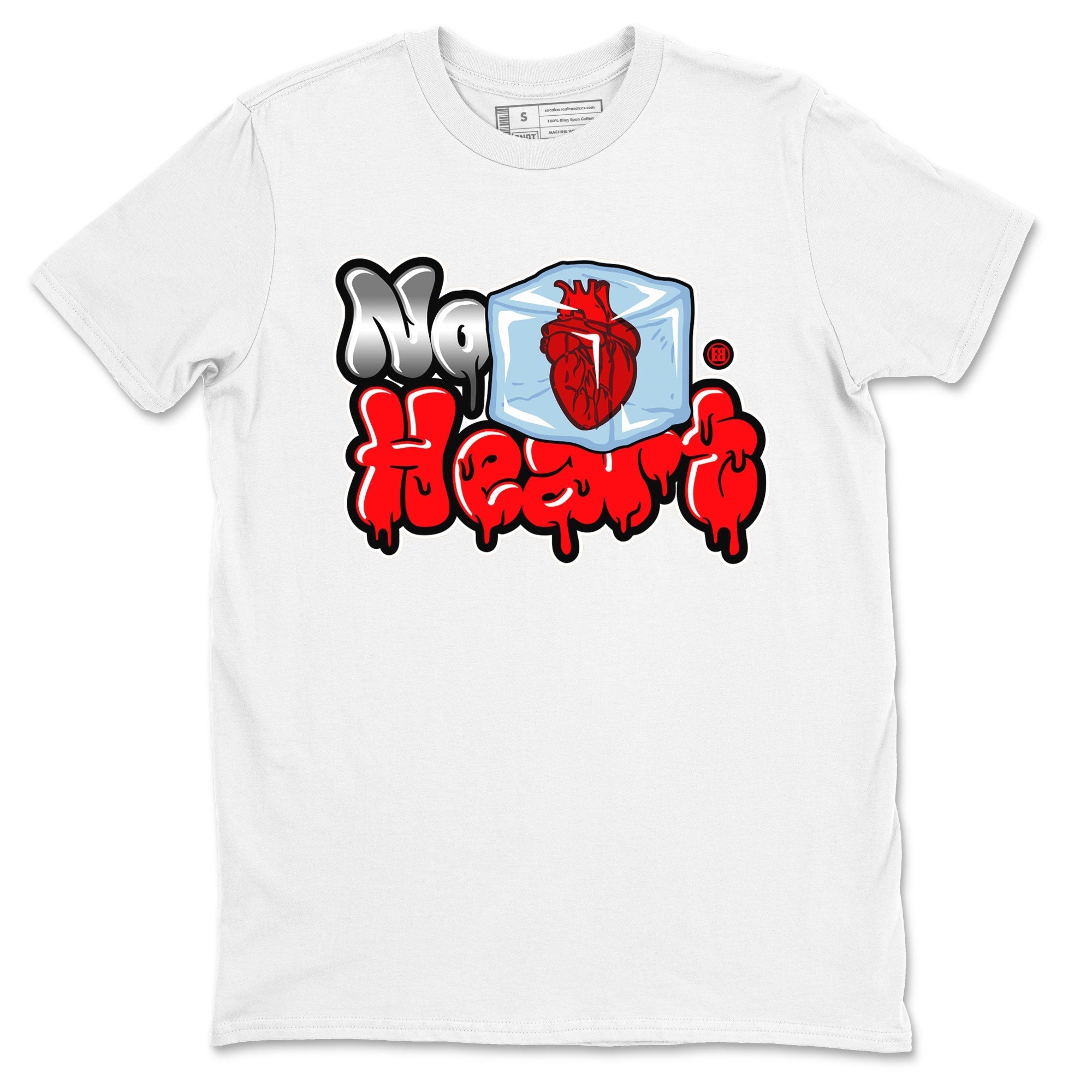 No Hearts snkmatch Tee - Air Jordan 12 Cherry