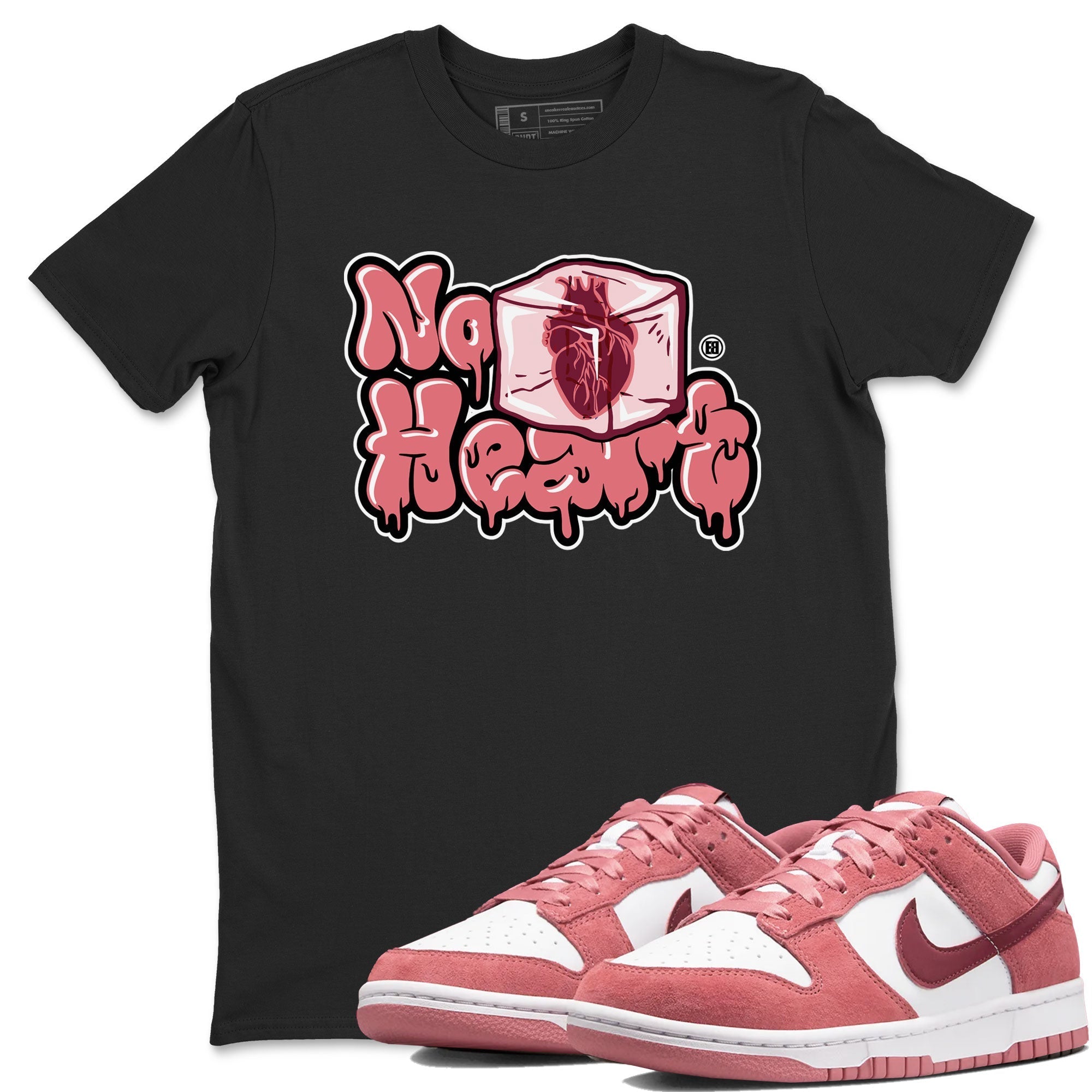 No Hearts snkmatch Tee - Dunk Valentines Day 2024