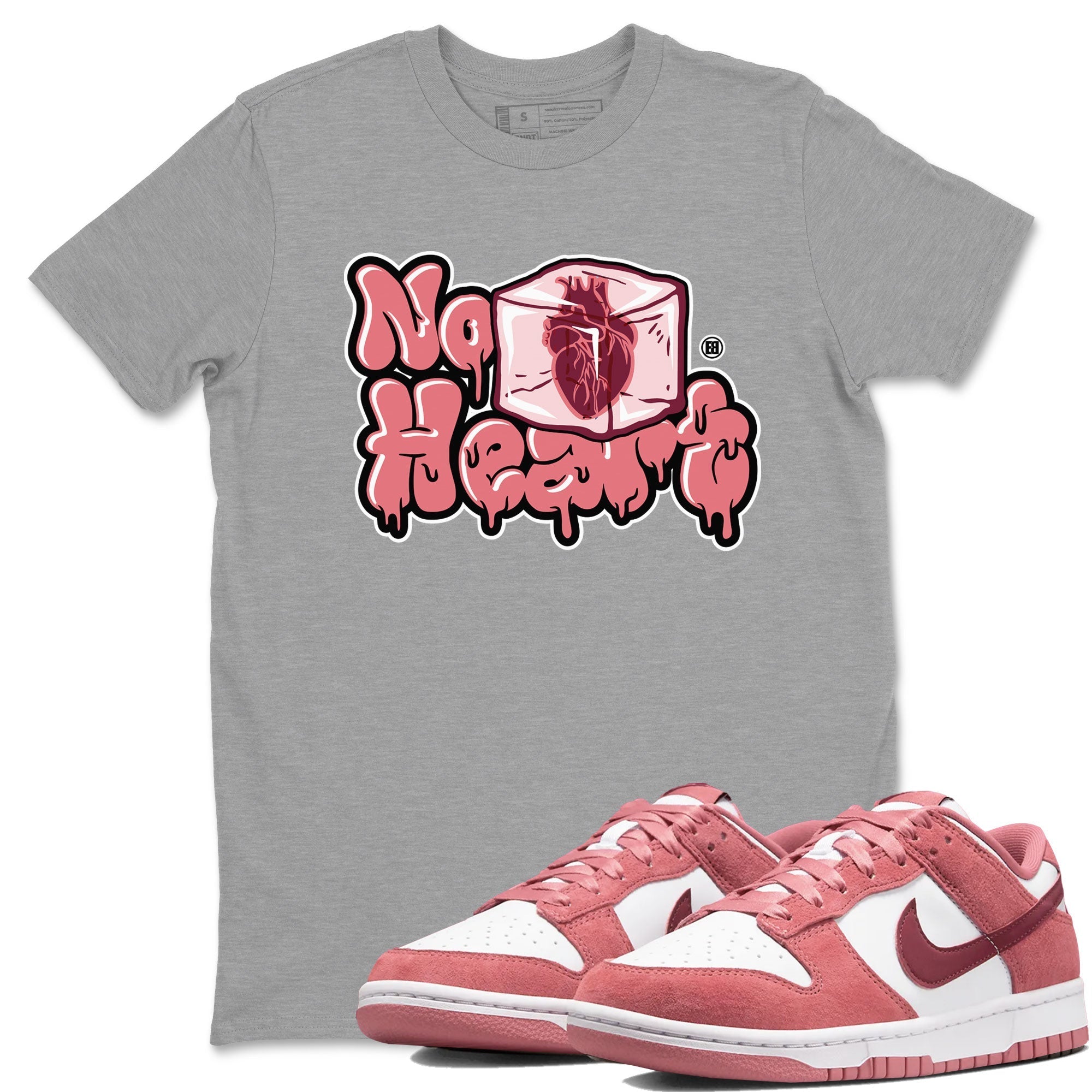 No Hearts snkmatch Tee - Dunk Valentines Day 2024