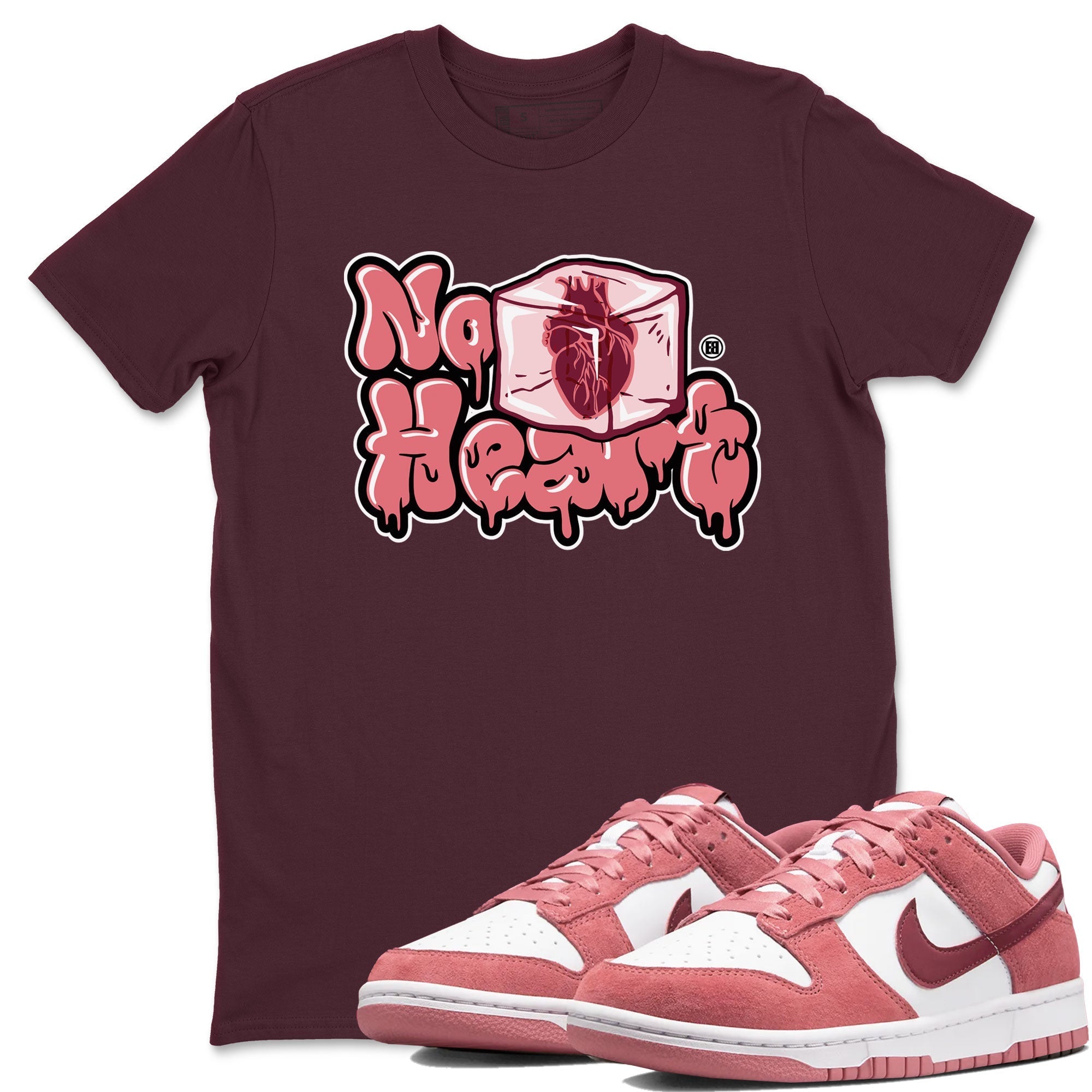 No Hearts snkmatch Tee - Dunk Valentines Day 2024
