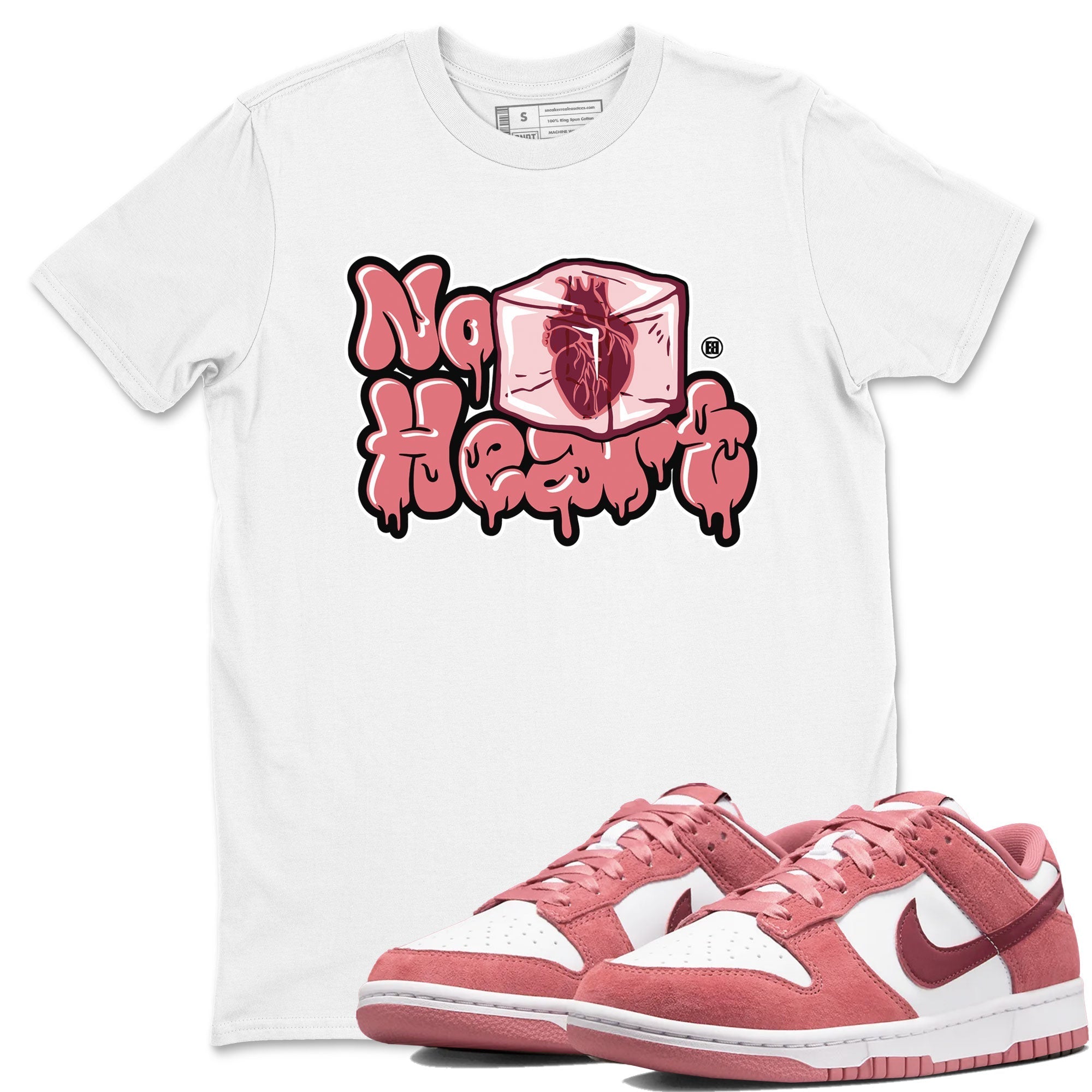 No Hearts snkmatch Tee - Dunk Valentines Day 2024