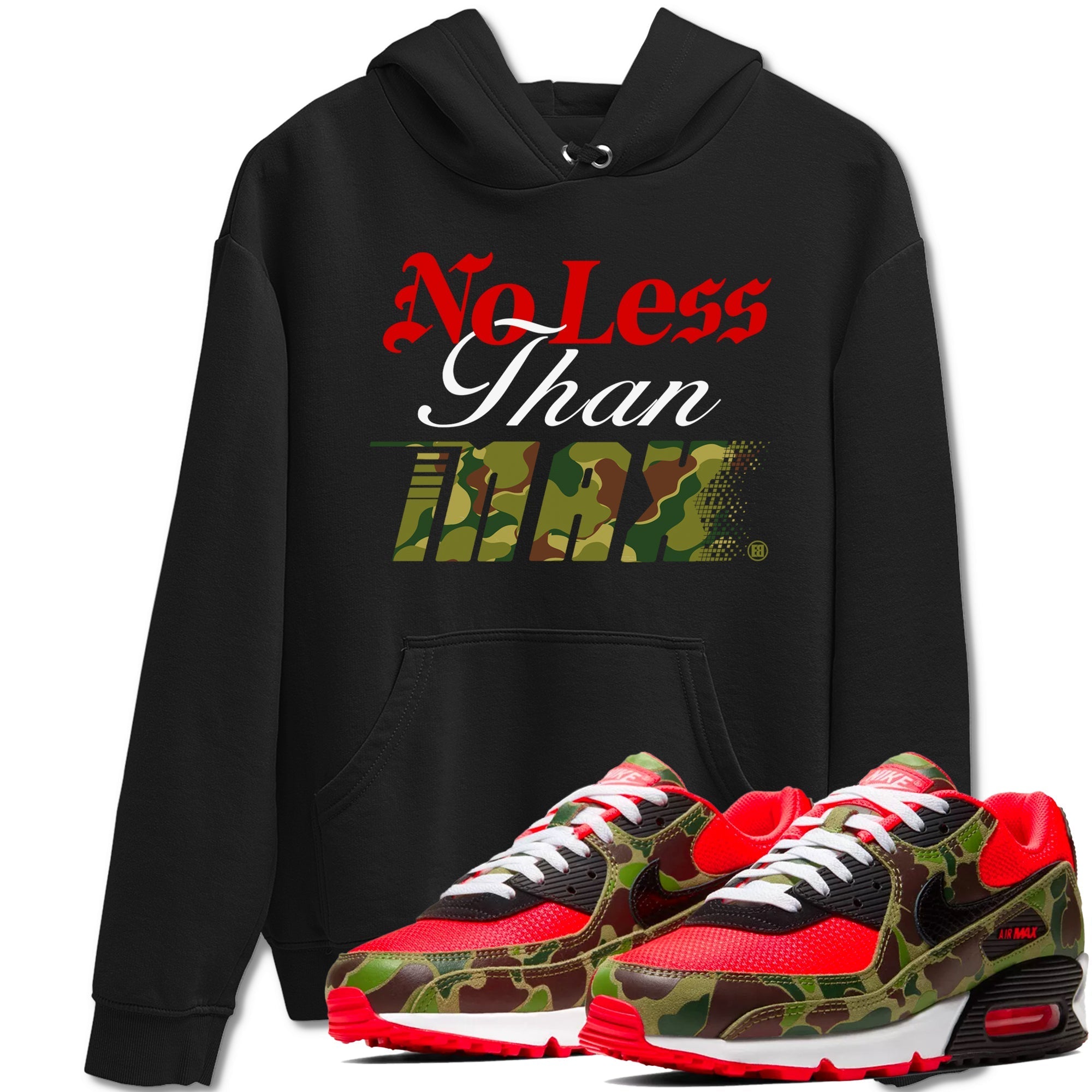 No Less Than Max snkmatch Tees - Air Max 90 Reverse Duck Camo