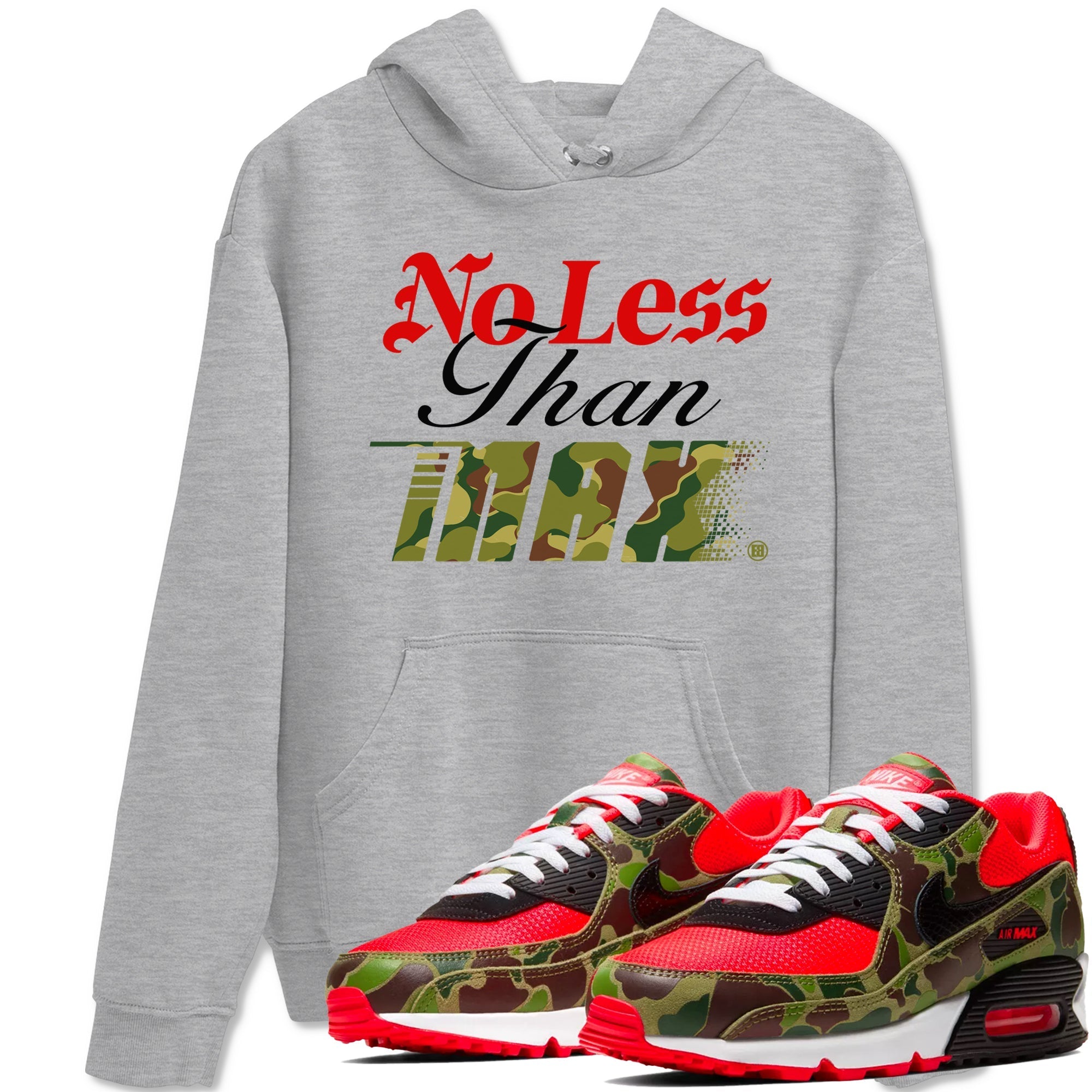No Less Than Max snkmatch Tees - Air Max 90 Reverse Duck Camo