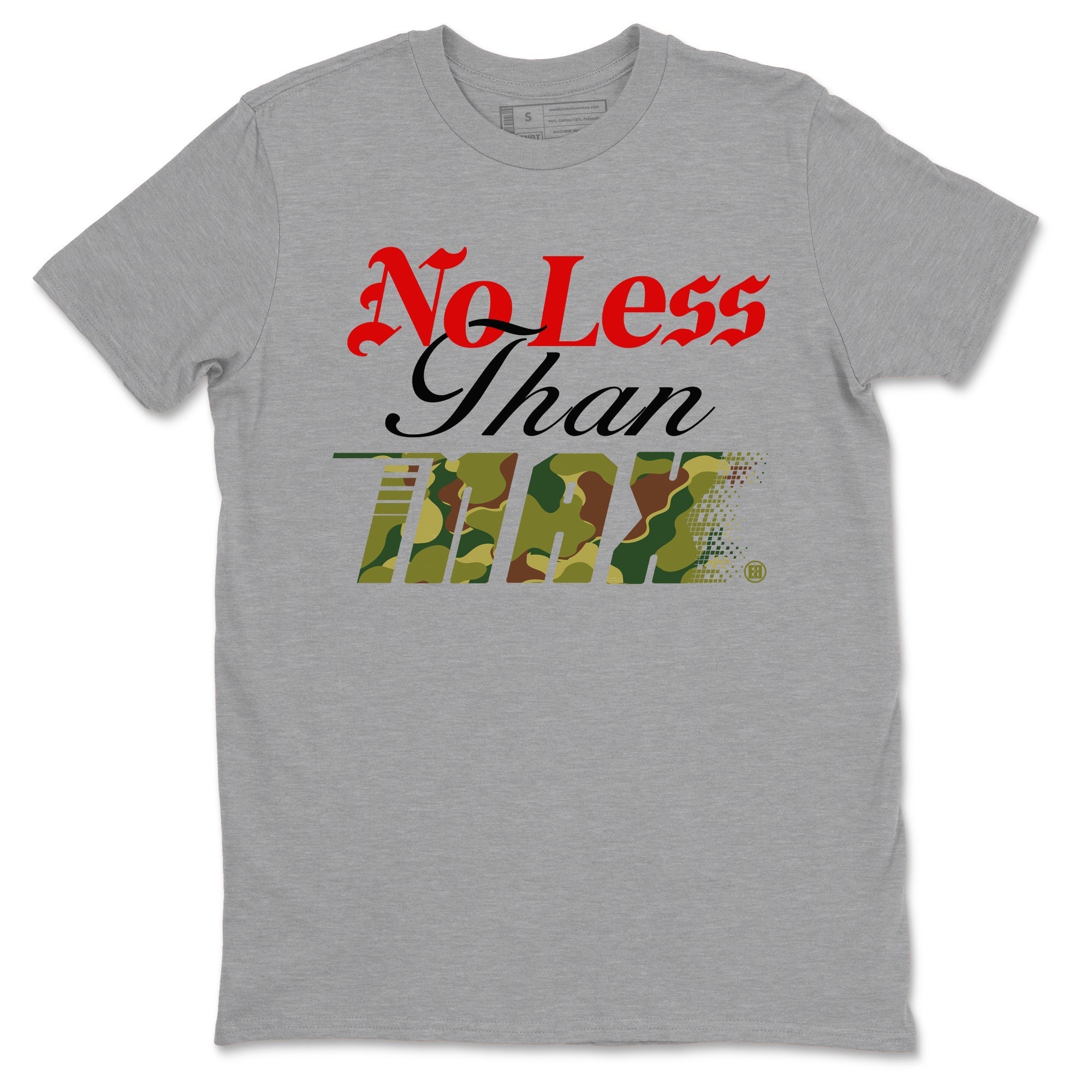 No Less Than Max snkmatch Tees - Air Max 90 Reverse Duck Camo