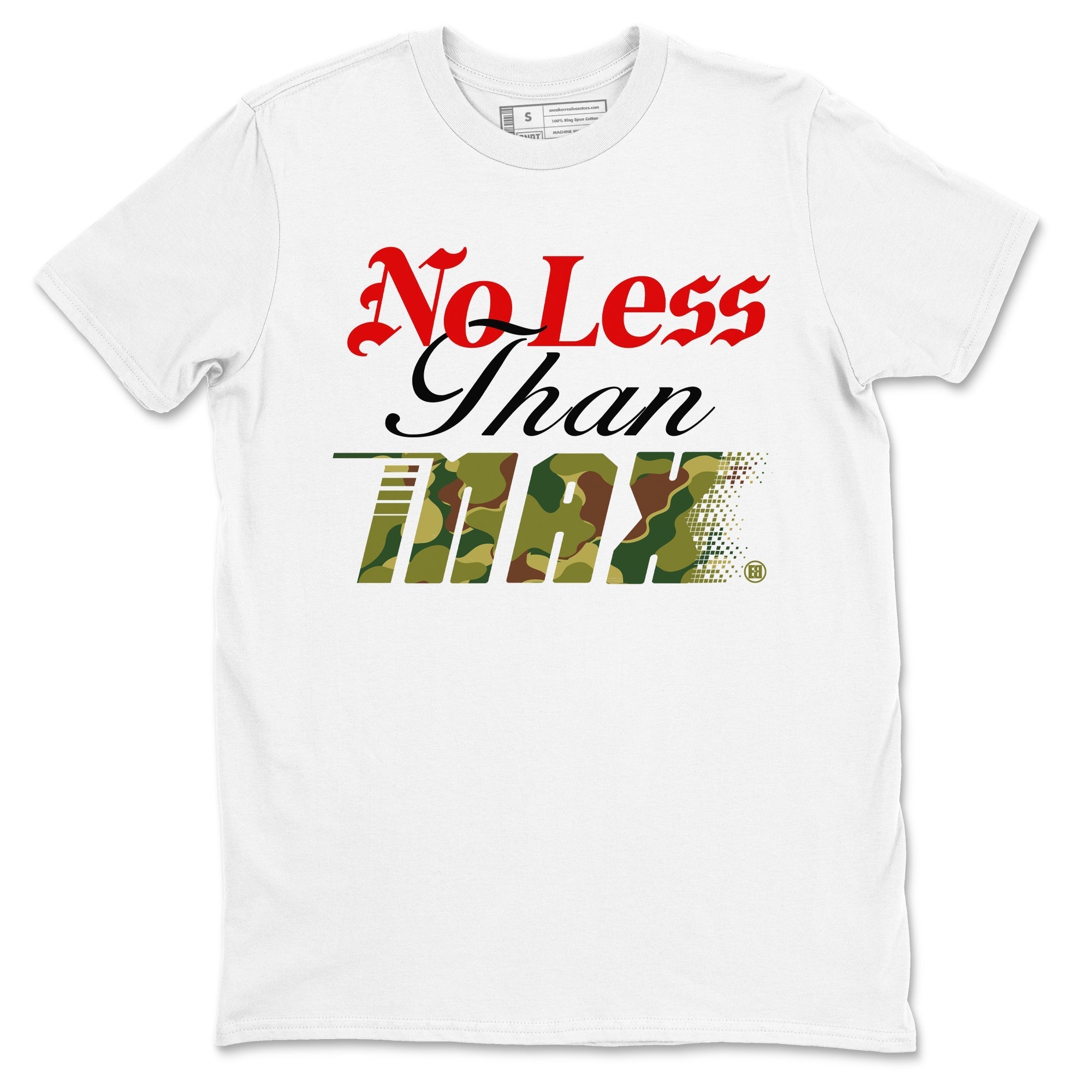 No Less Than Max snkmatch Tees - Air Max 90 Reverse Duck Camo