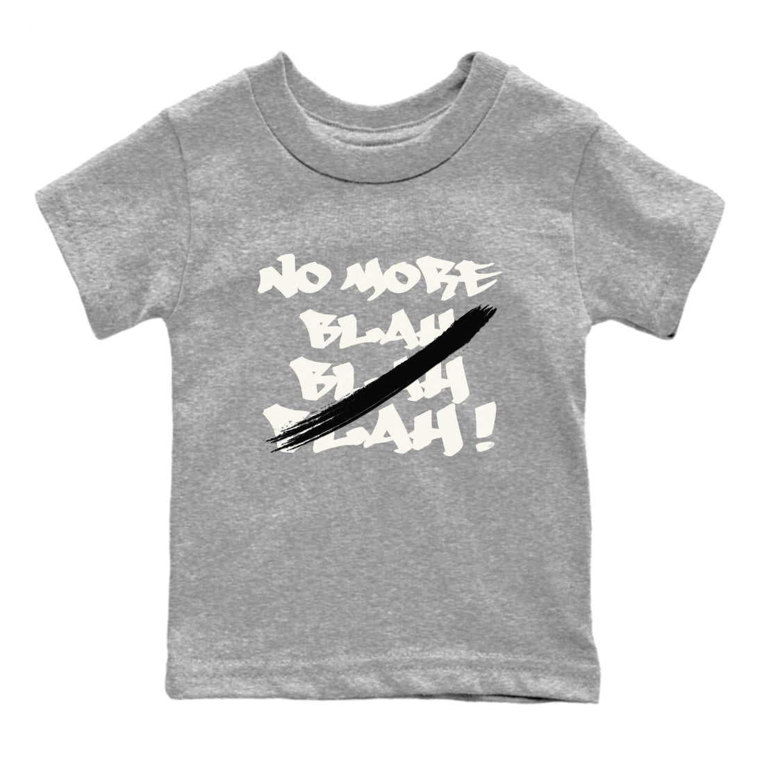 No More Blah snkmatch Tee Kids - Air Jordan 4 Frozen Moments