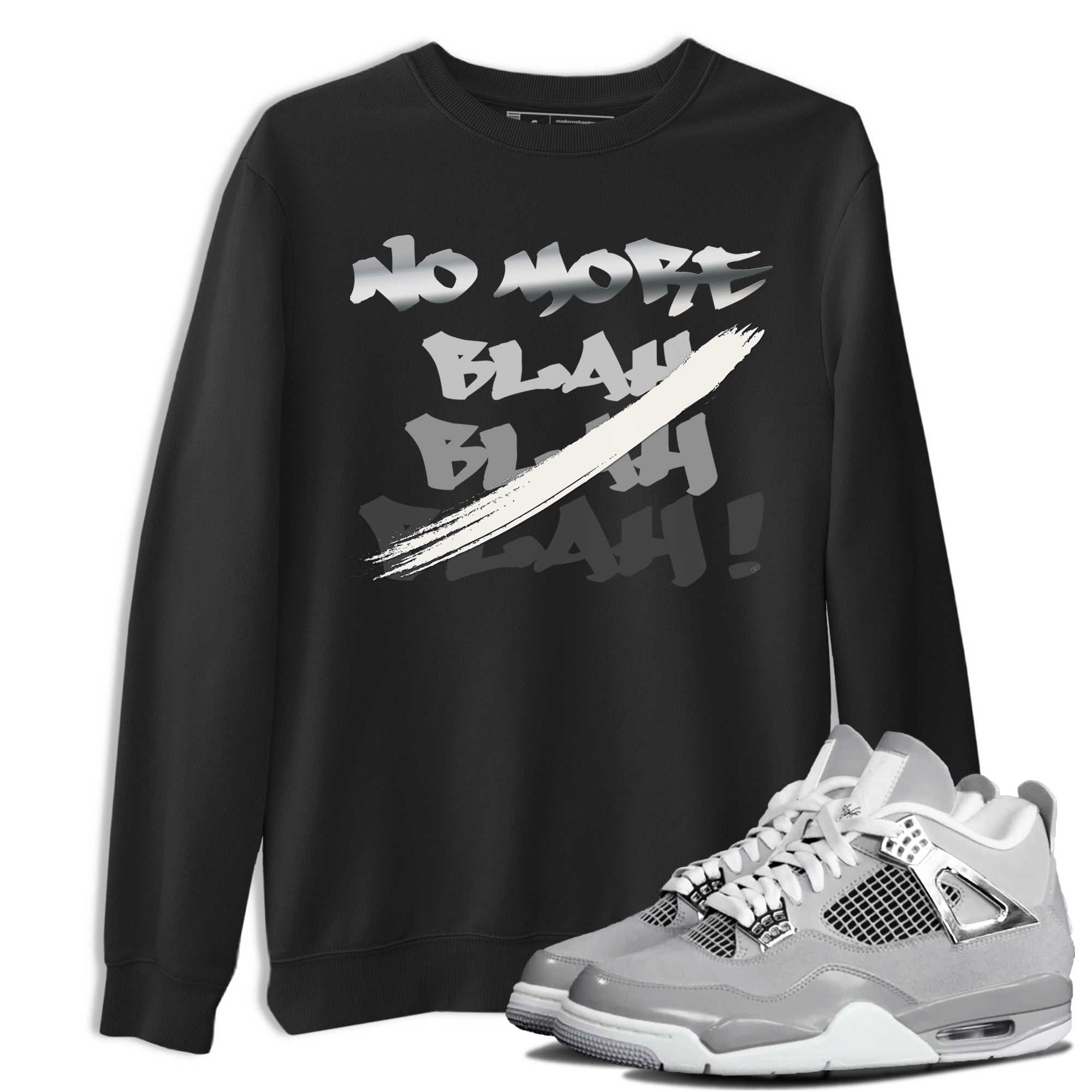 No More Blah snkmatch Tee - Air Jordan 4 Frozen Moments