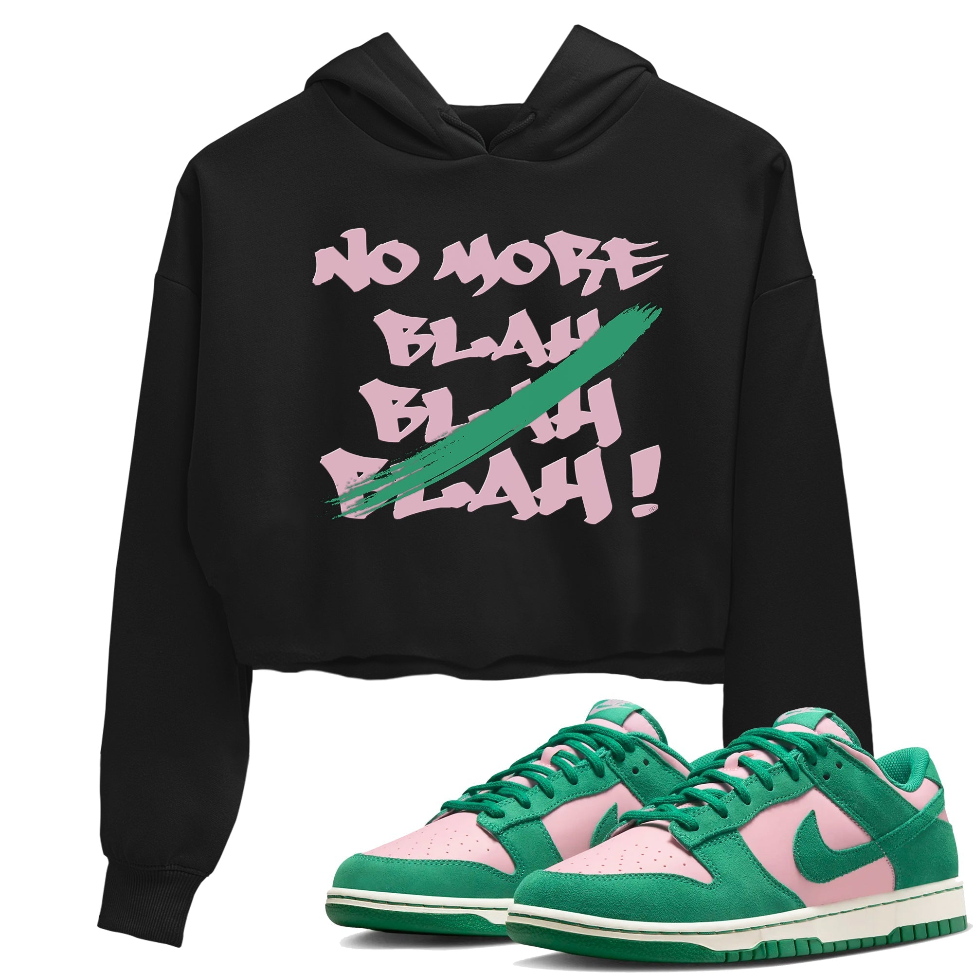 No More Blah snkmatch Women's Top - Dunk Medium Soft Pink Malachite