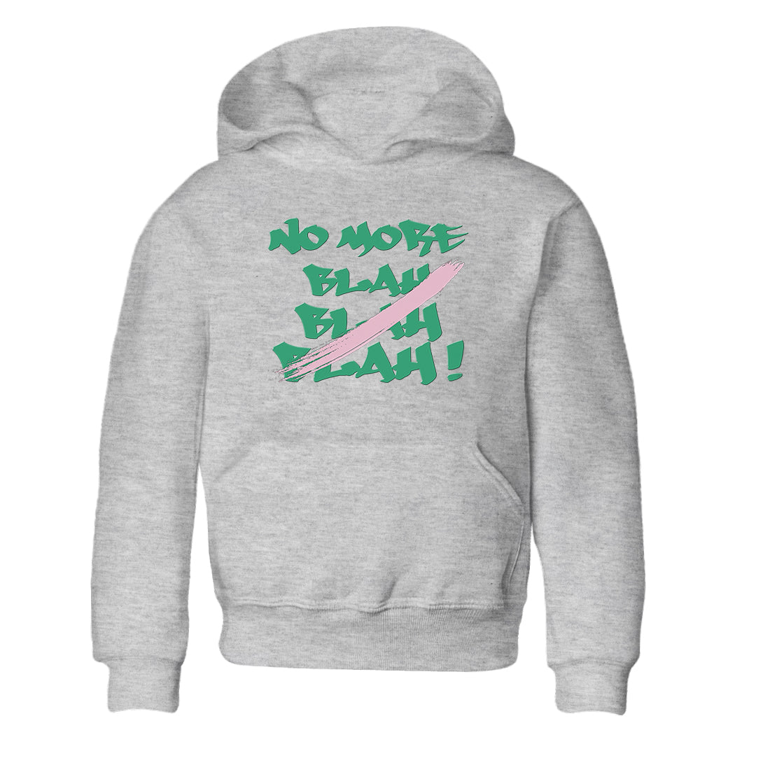 No More Blah snkmatch Tees Kids - Dunk Medium Soft Pink Malachite