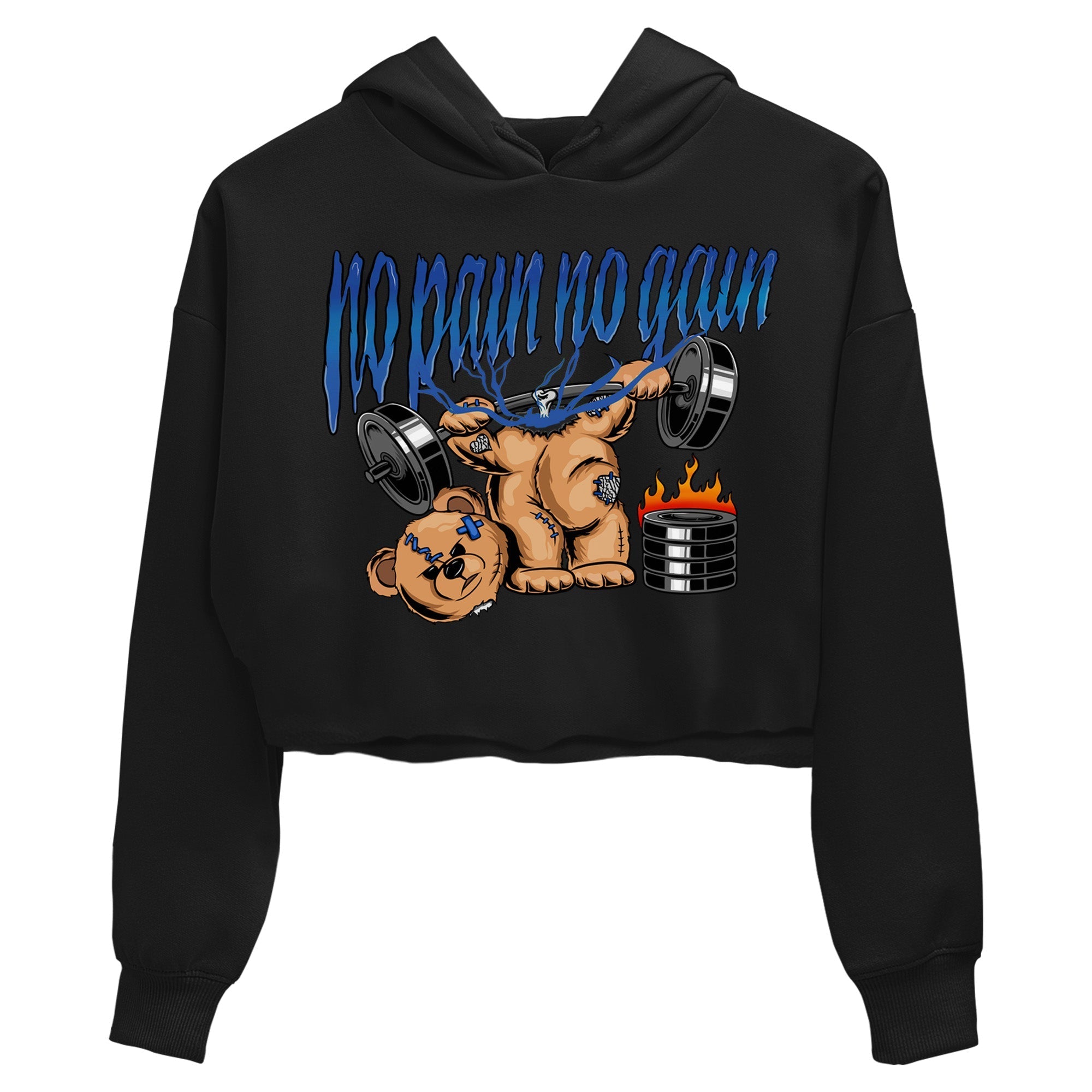 No Pain No Gain Women's Tops - Air Jordan 3 Wizards